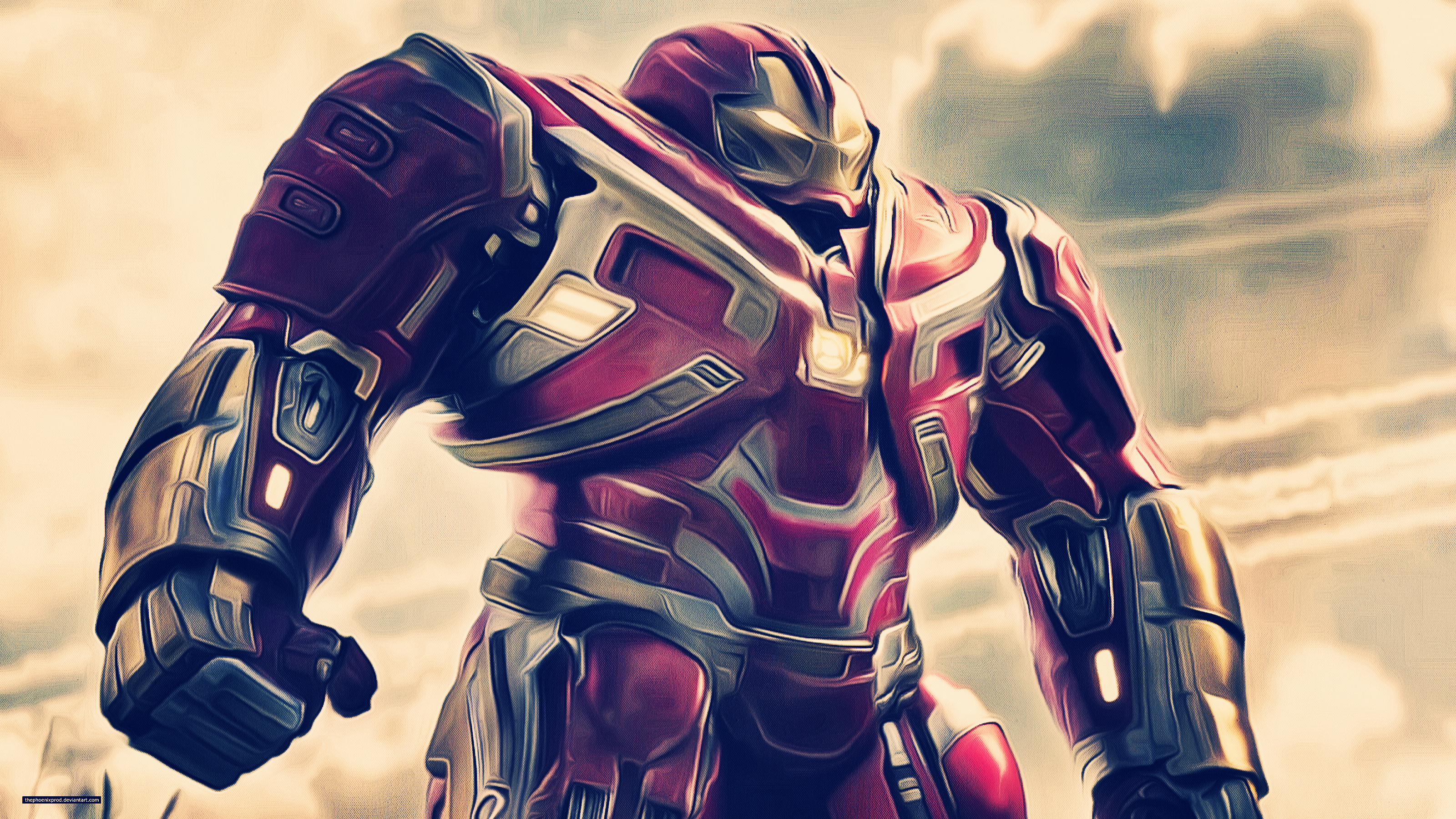 Artwork, Hulkbuster Wallpaper, 3200x1800 HD Desktop