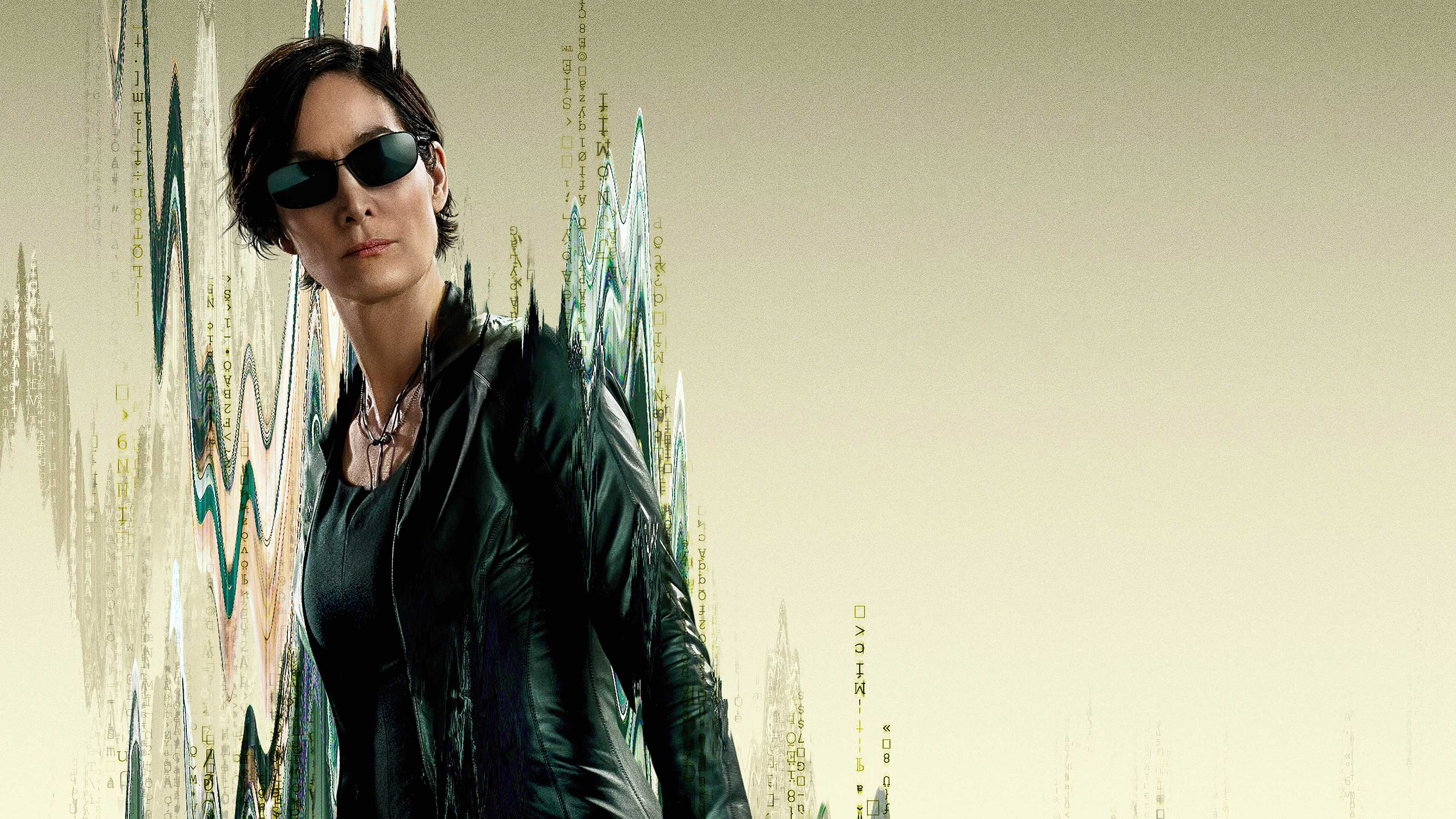 Carrie-Anne Moss, The Matrix, Trinity, Resolution, 3840x2160 4K Desktop