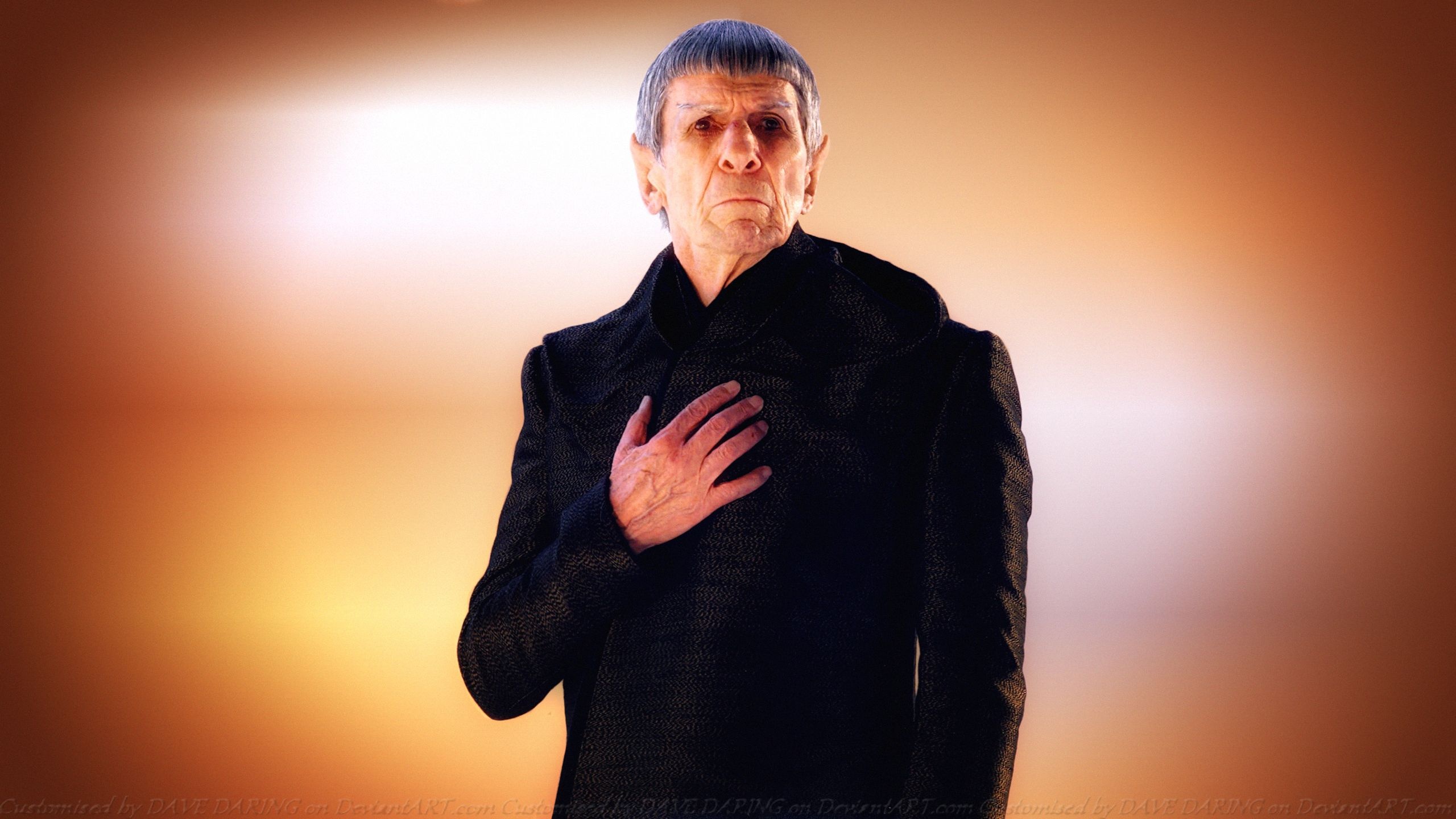 Spock, Leonard Nimoy, Wallpaper, Star Trek, 2560x1440 HD Desktop