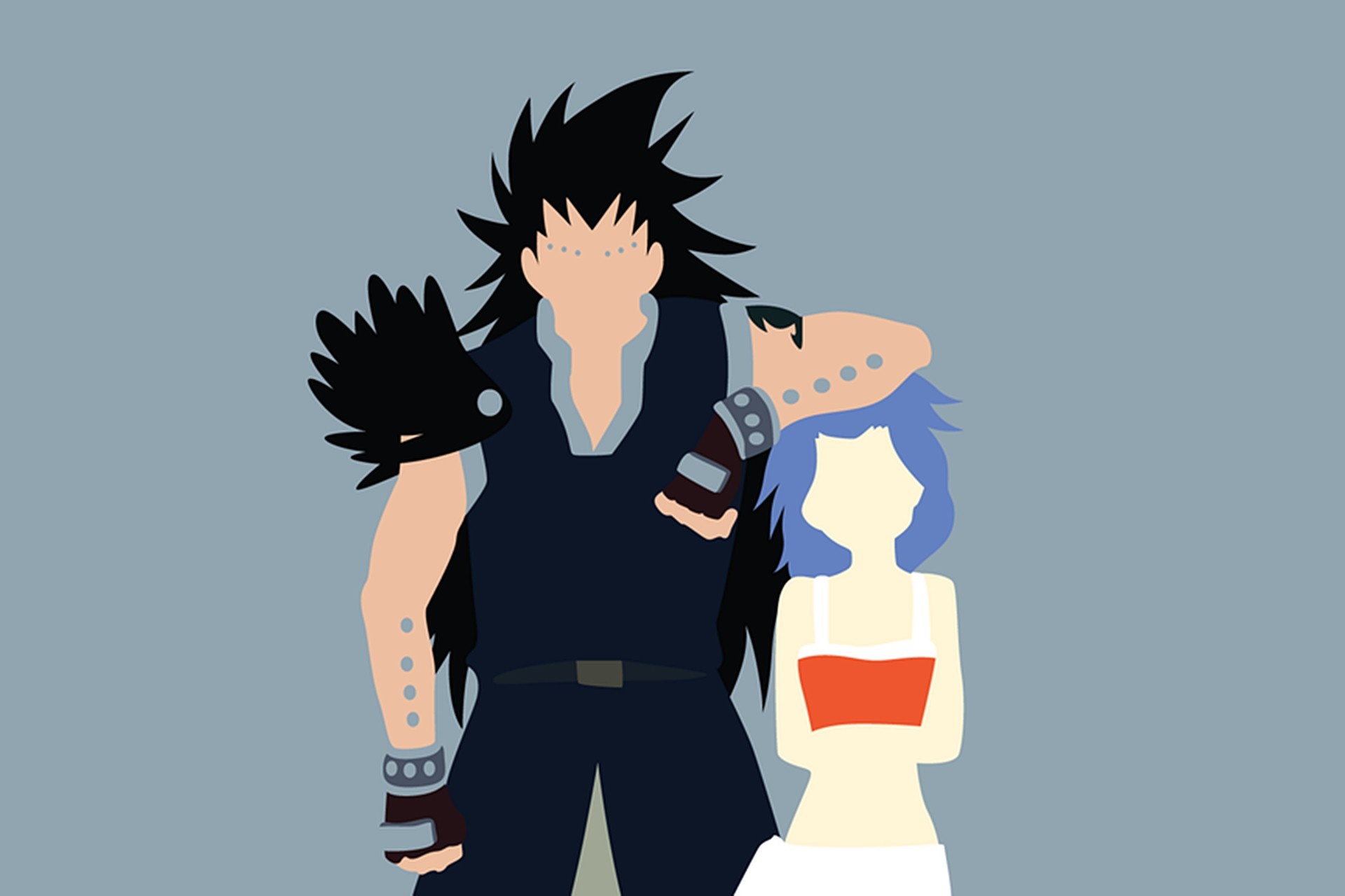 Gajeel and Levy, HD desktop wallpaper, Fairy Tail series, 1920x1280 HD Desktop