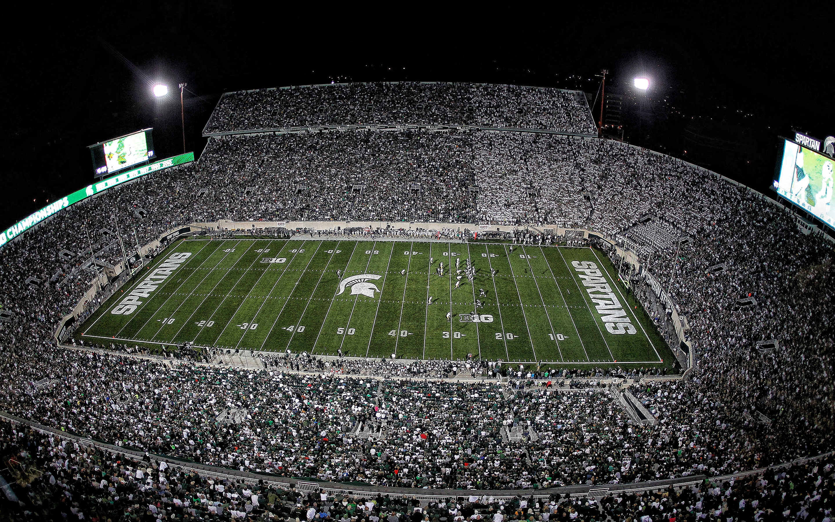 Spartan Stadium, College field, Macklin Stadium, East Lansing, 2880x1800 HD Desktop