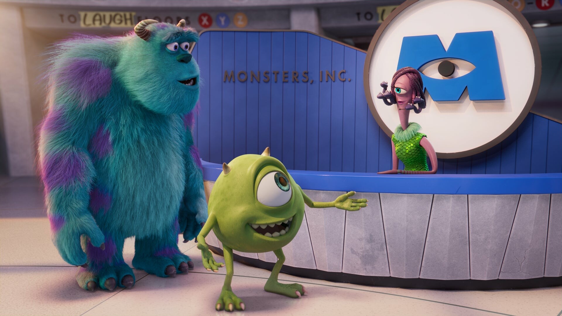 Mike and Sulley, Monsters at Work Wallpaper, 1920x1080 Full HD Desktop