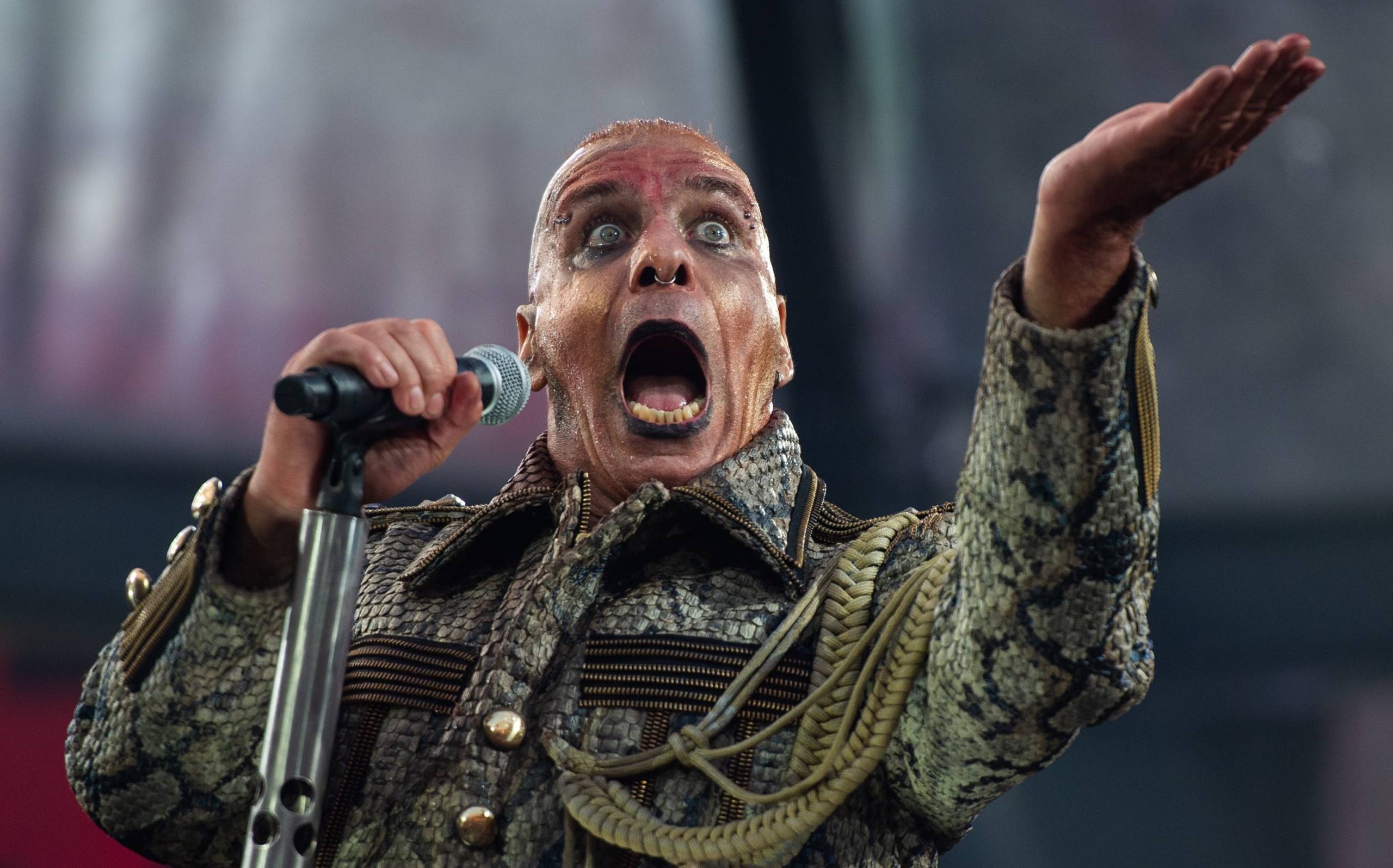 Till Lindemann, Rammstein Wallpaper, 2560x1600 HD Desktop