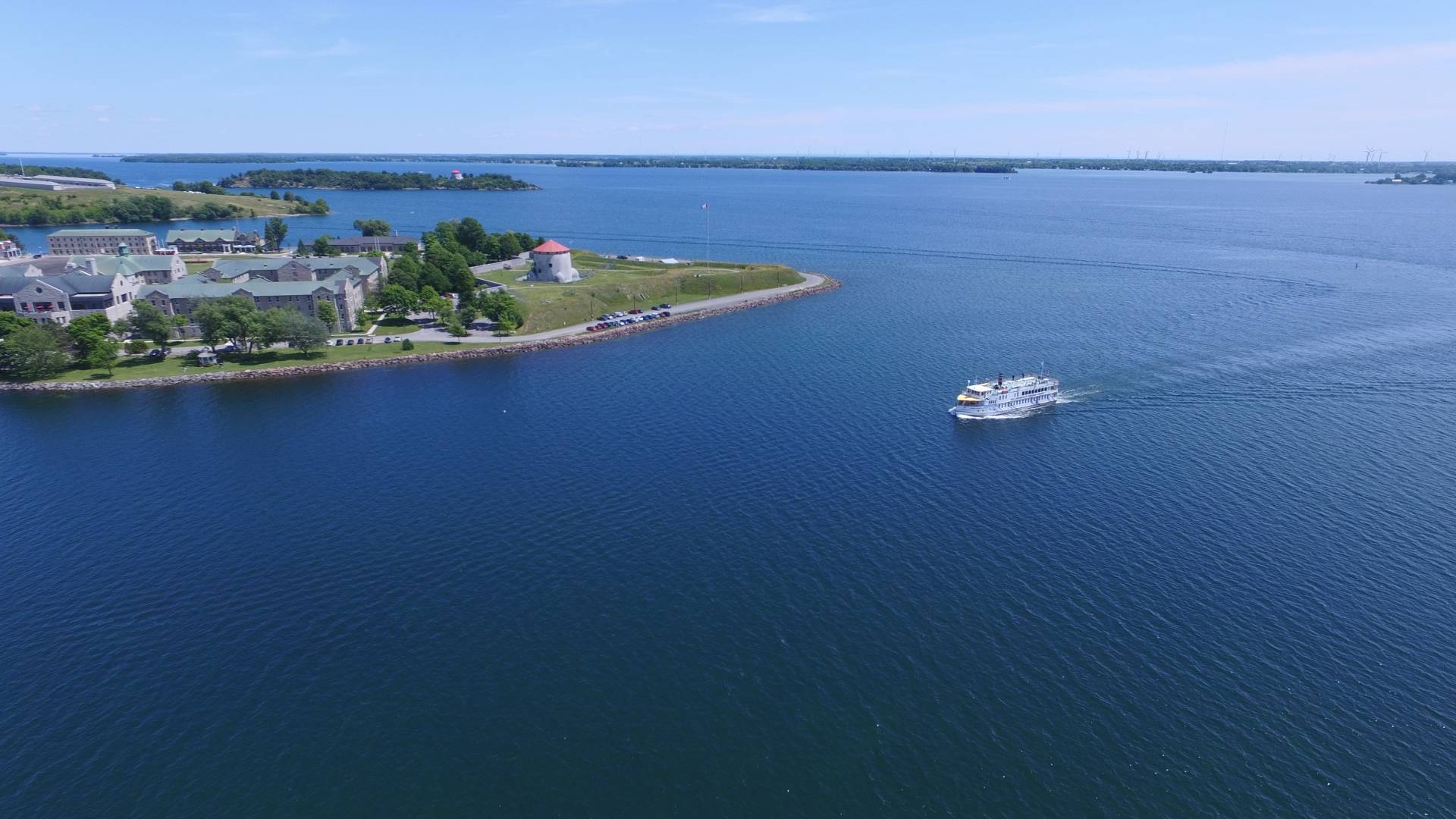 Canadian Empress cruise, St. Lawrence River voyage, Frontier Canada experience, Colourful scenery, 1920x1080 Full HD Desktop