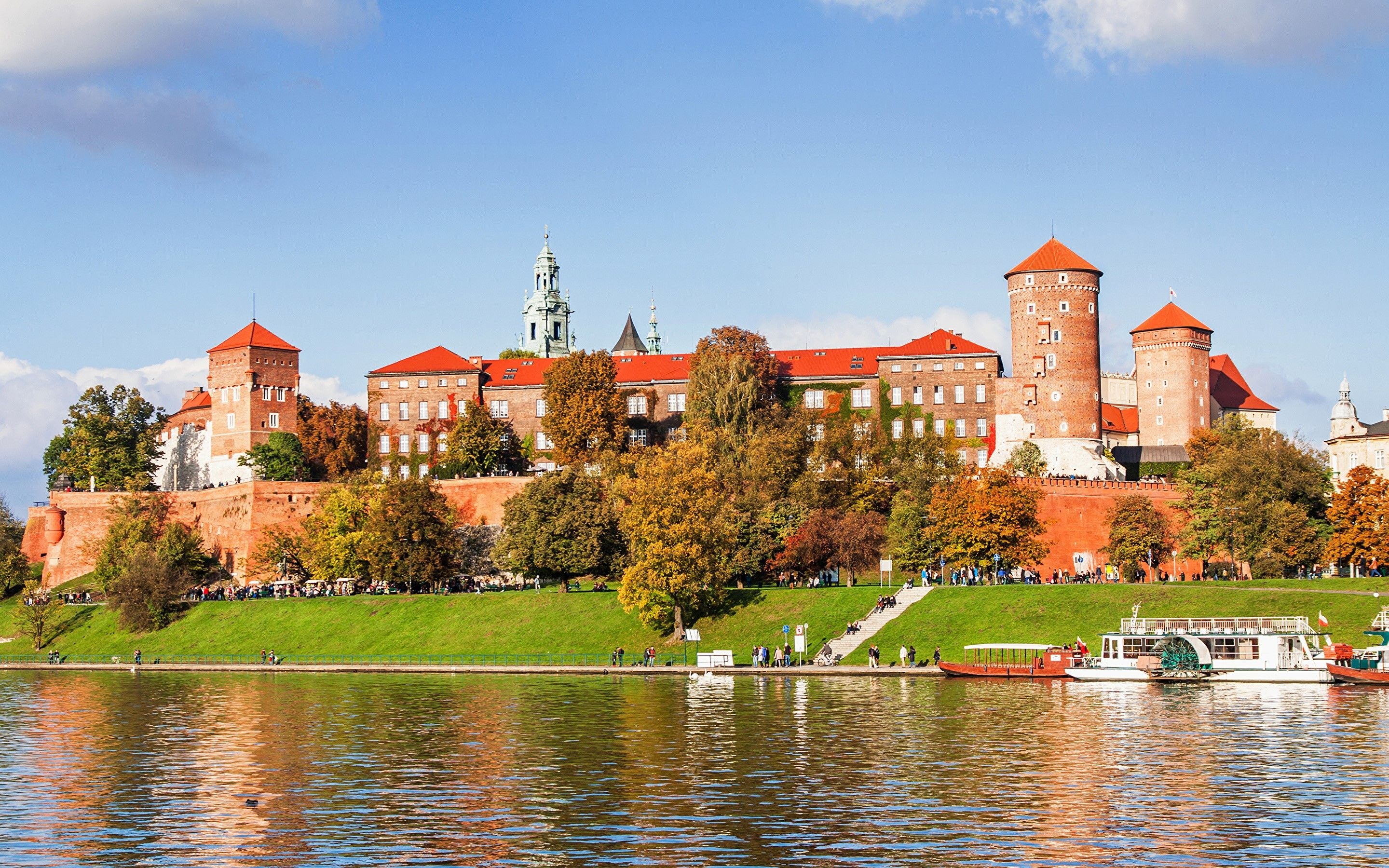 Wawel Royal Castle, Poland Wallpaper, 2880x1800 HD Desktop