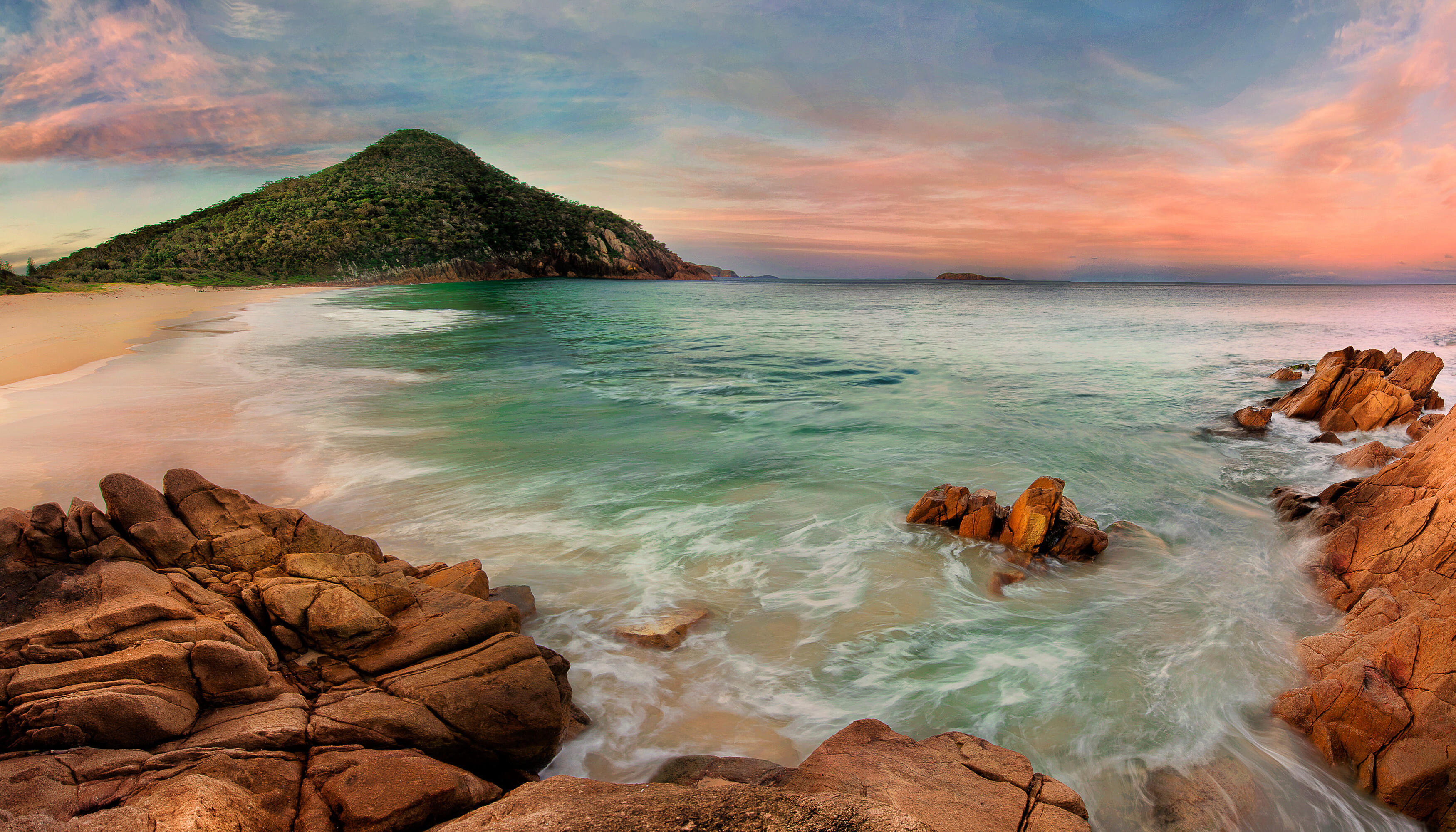 Zenith Beach, Australia Wallpaper, 3500x2000 HD Desktop