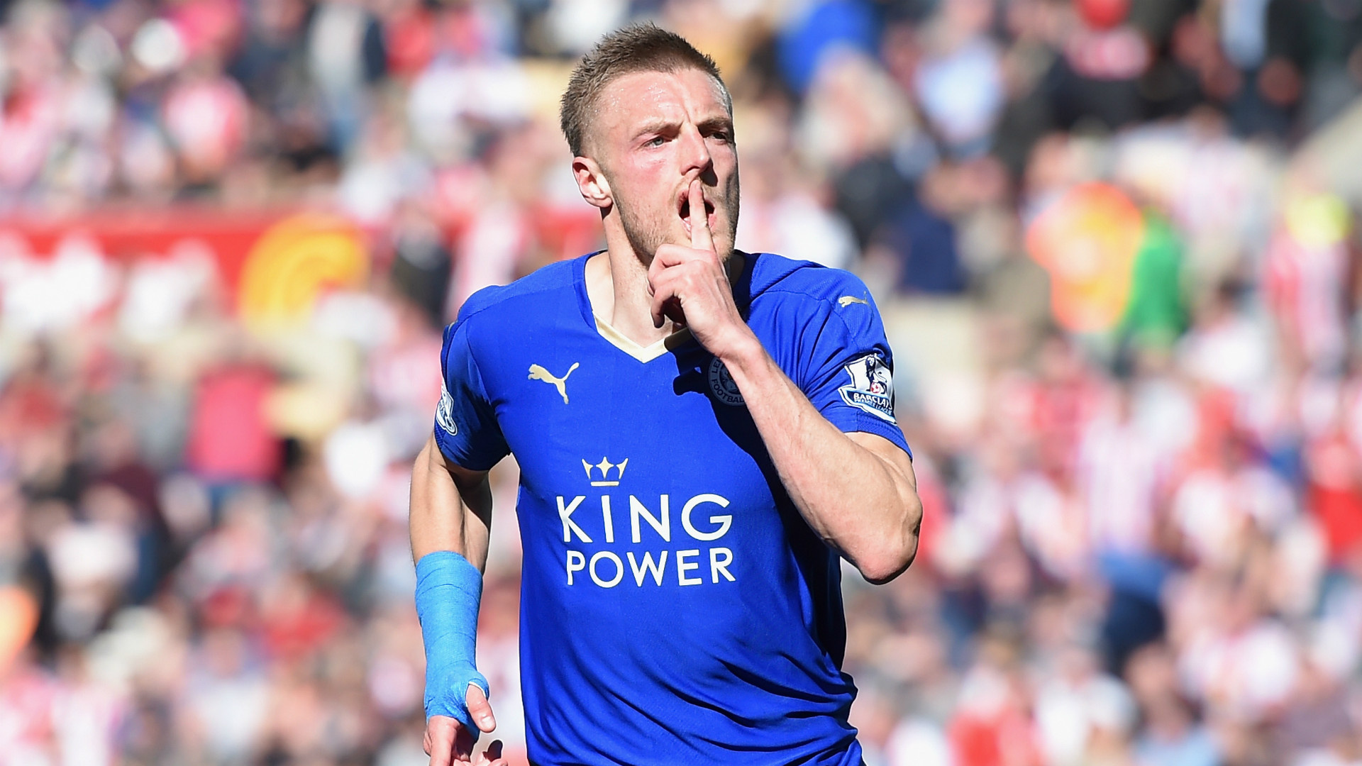 Jamie Vardy, Sports idol, Relegation favourites, Title winners, 1920x1080 Full HD Desktop