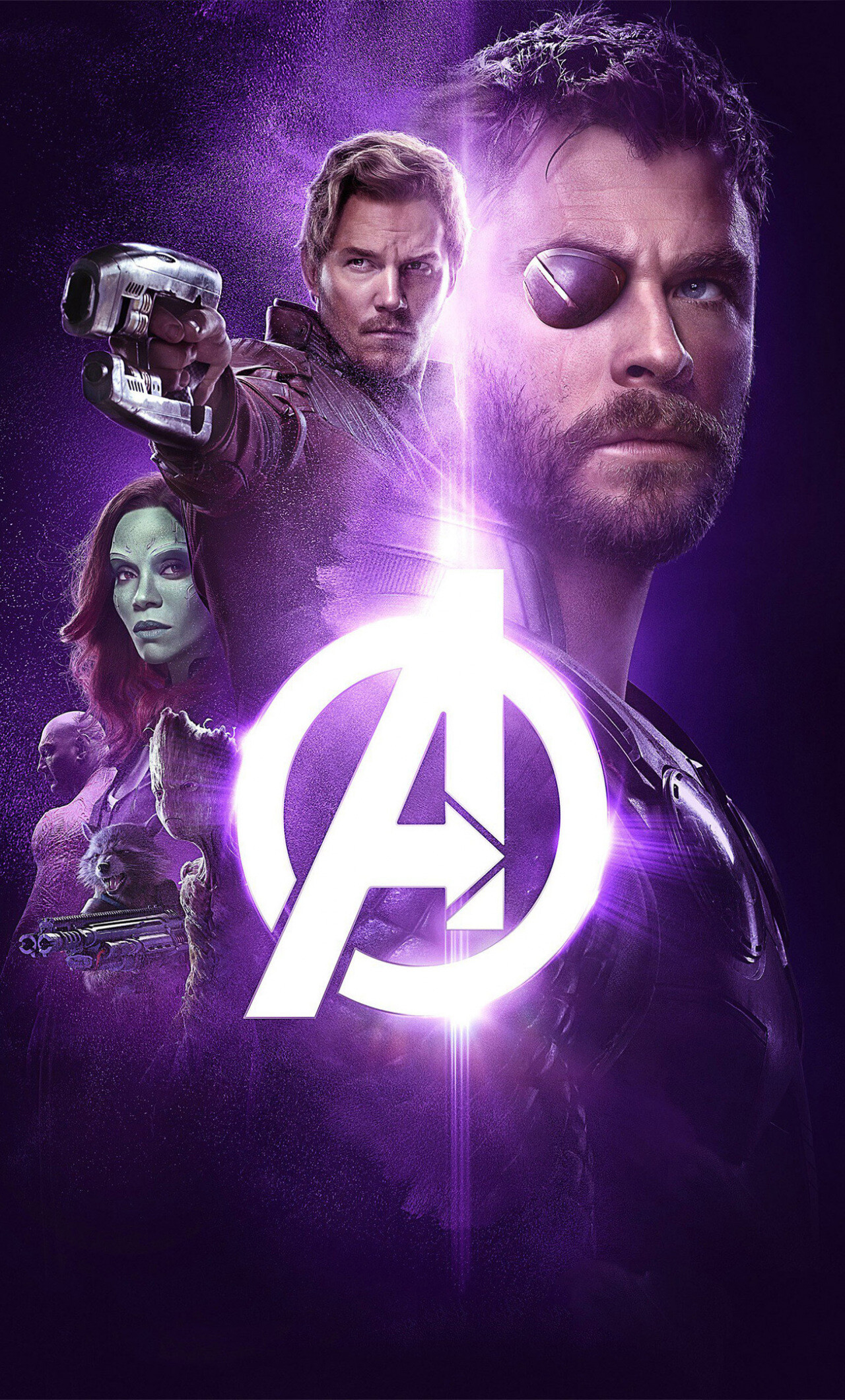 Avengers, Infinity War, Power Stone, Poster, 1280x2120 HD Phone