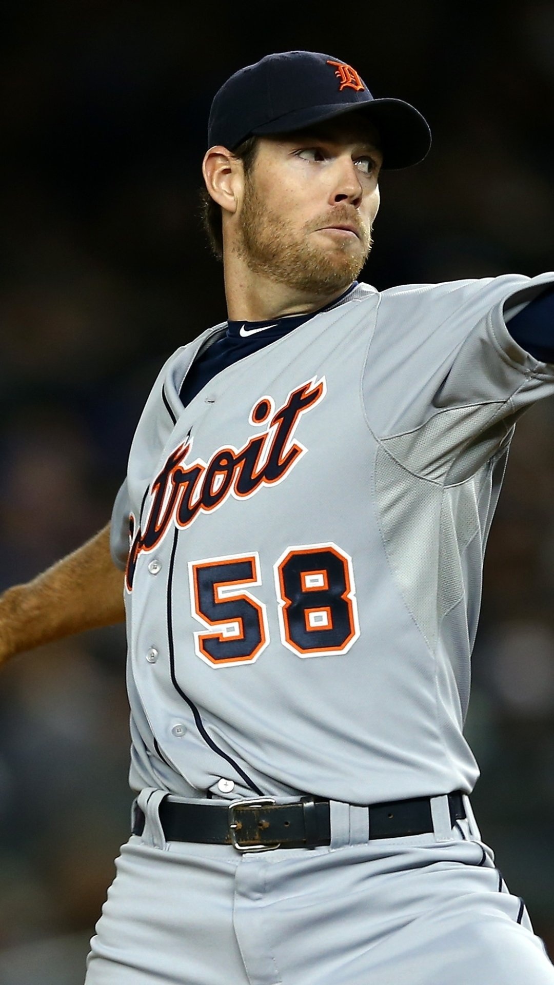 Doug Fister, Detroit Tigers Wallpaper, 1080x1920 Full HD Phone