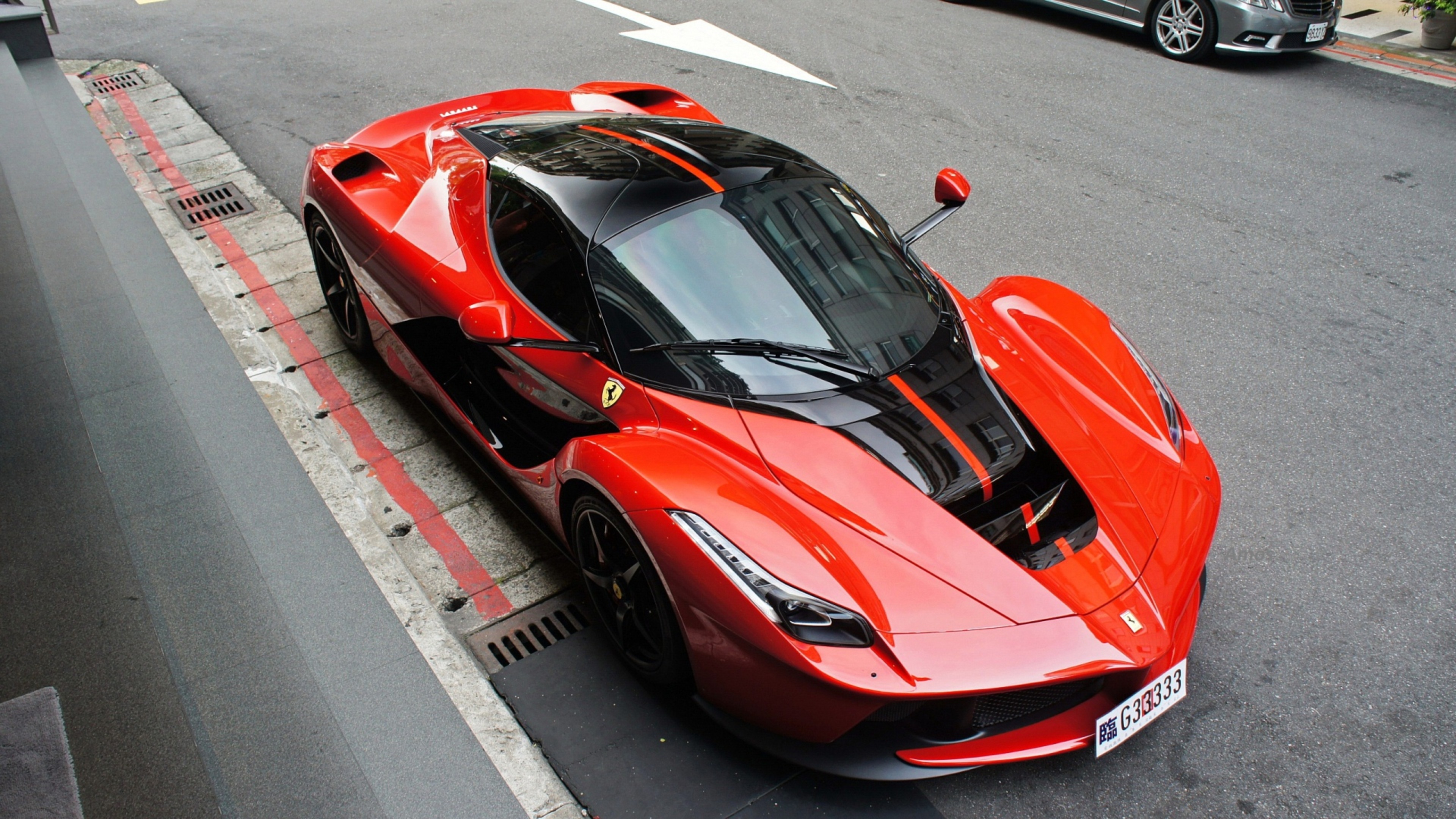 LaFerrari, Red, Full HD, 3840x2160 4K Desktop