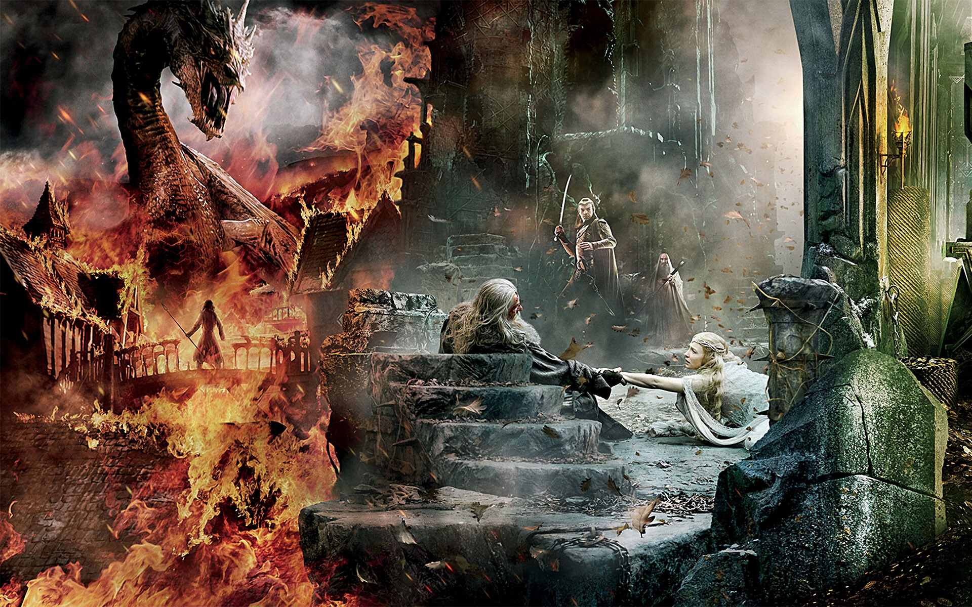 The Hobbit movies, Battle of the Five Armies, Movie wallpapers, Geeky wallpapers, 1920x1200 HD Desktop