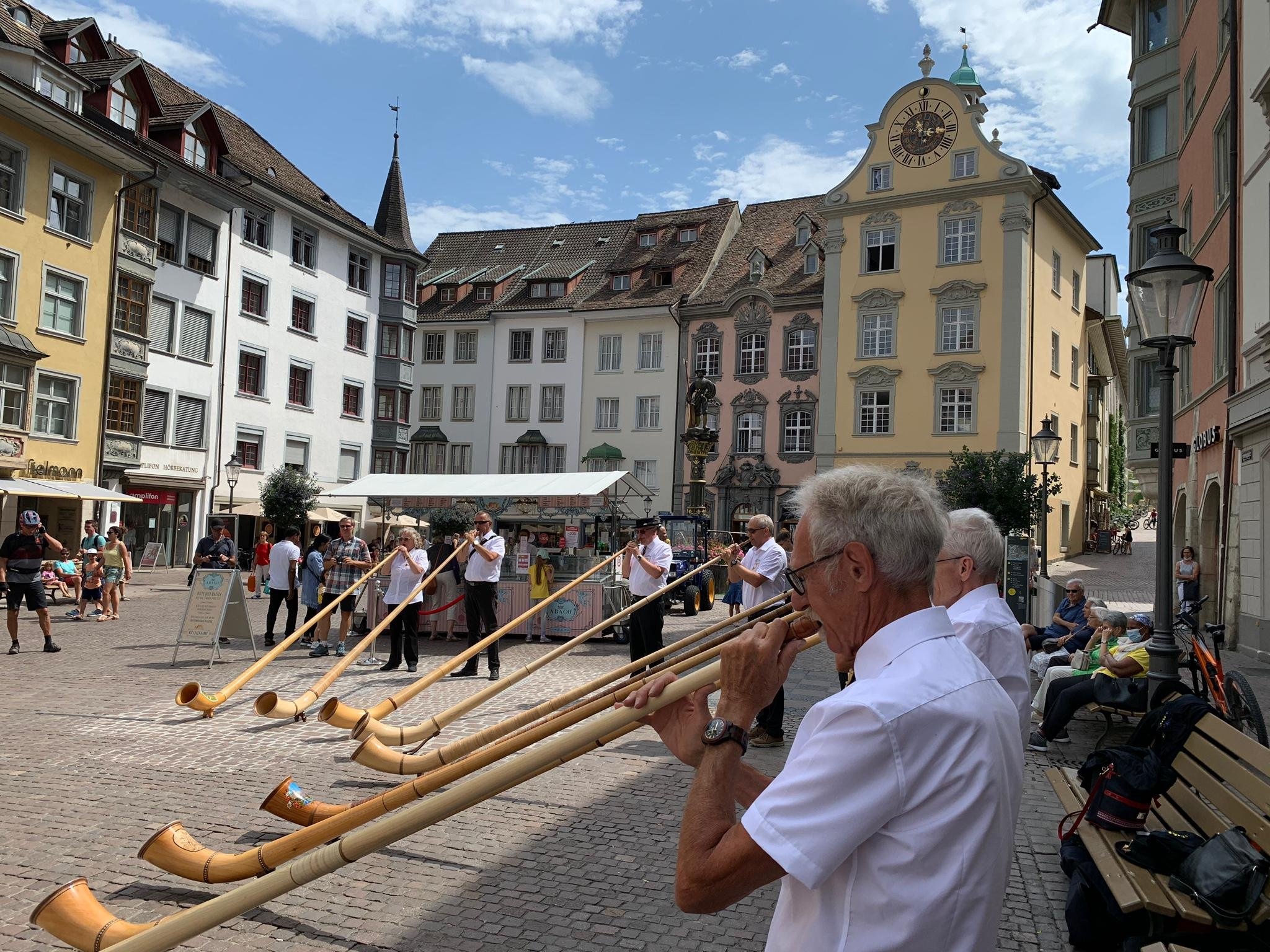 TV Aufnahmen Mini, Schwiiz dini schwiiz, Alphorn u0026 fahnenschwinger, Schaffhausen, 2050x1540 HD Desktop