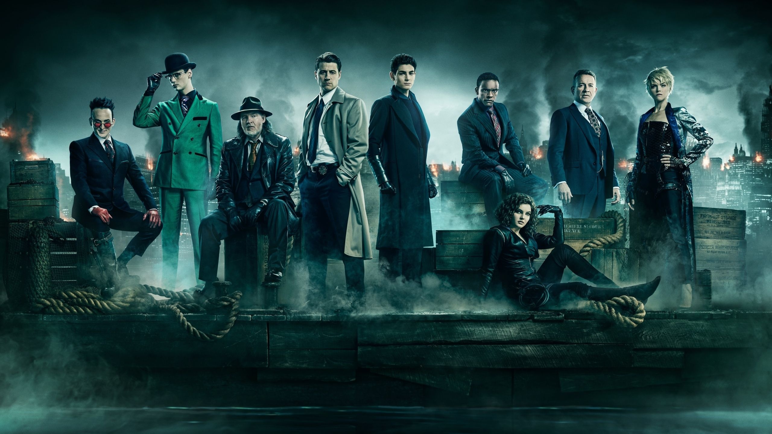 Gotham TV Series, Top free wallpapers, Backgrounds, 2560x1440 HD Desktop