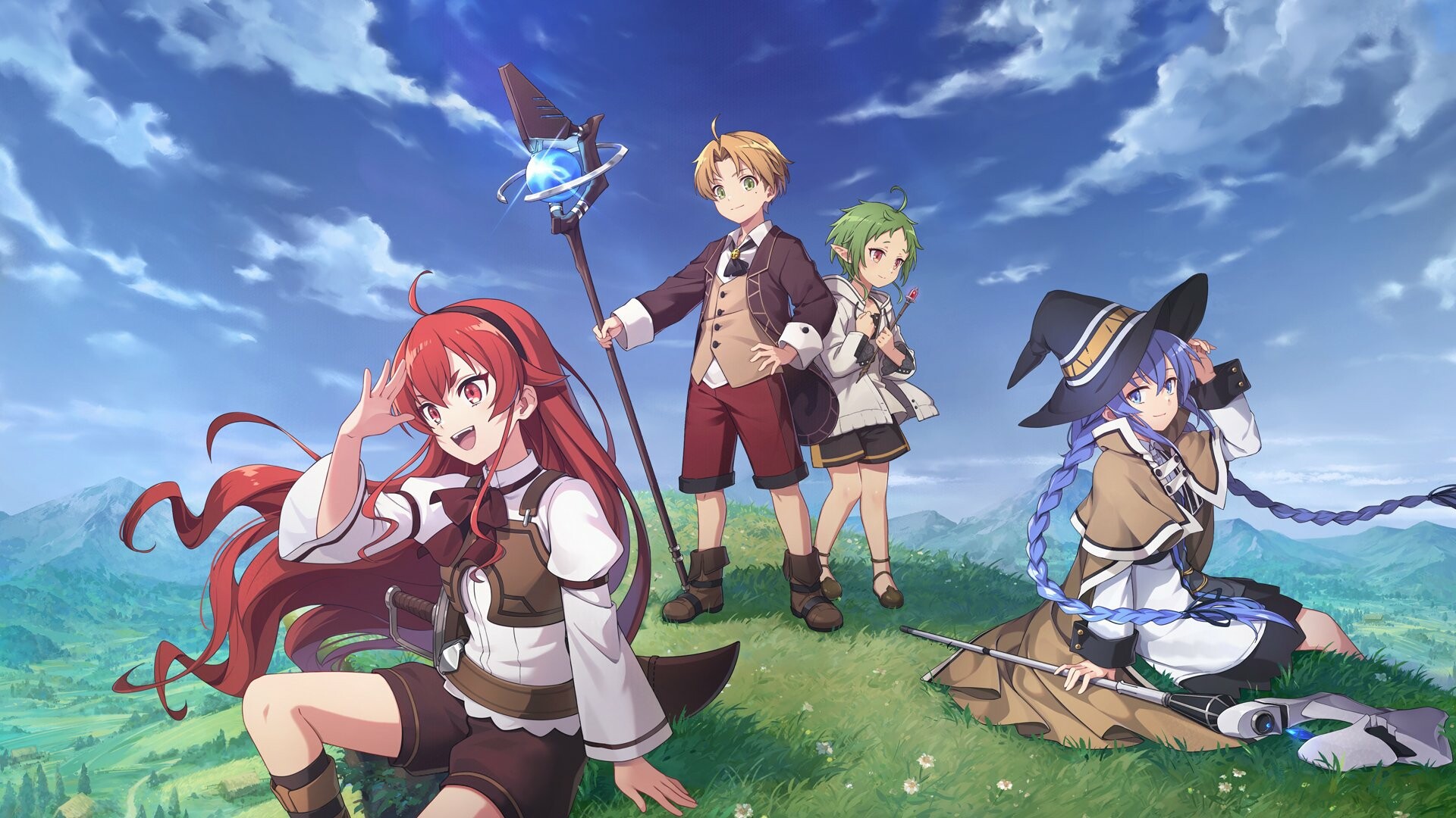 Mushoku Tensei: Jobless Reincarnation, Artful wallpapers, 1920x1080 Full HD Desktop