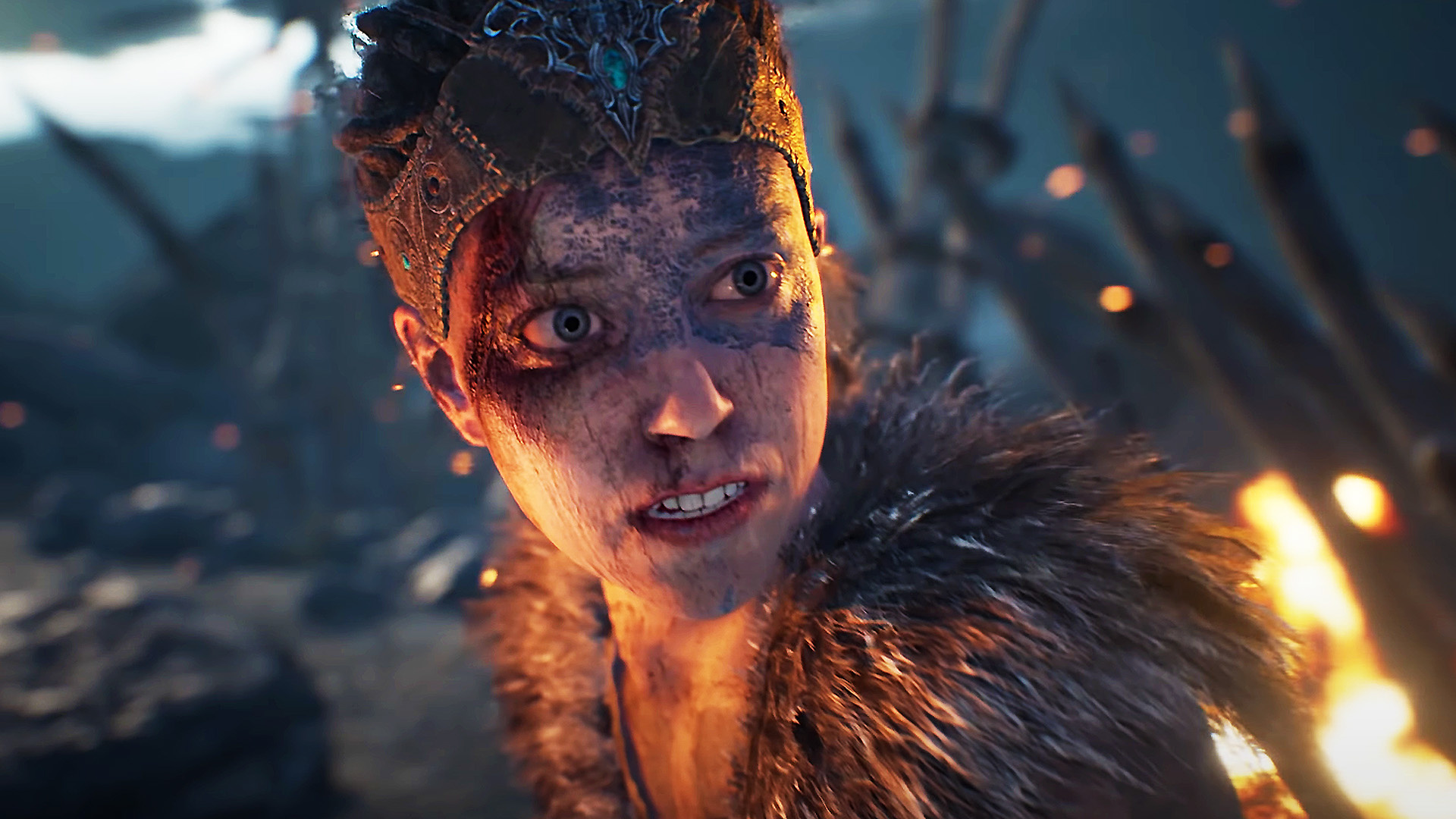 Hellblade Senua's Sacrifice, Xbox Series X/S update, Ray tracing graphics, Enhanced realism, 1920x1080 Full HD Desktop