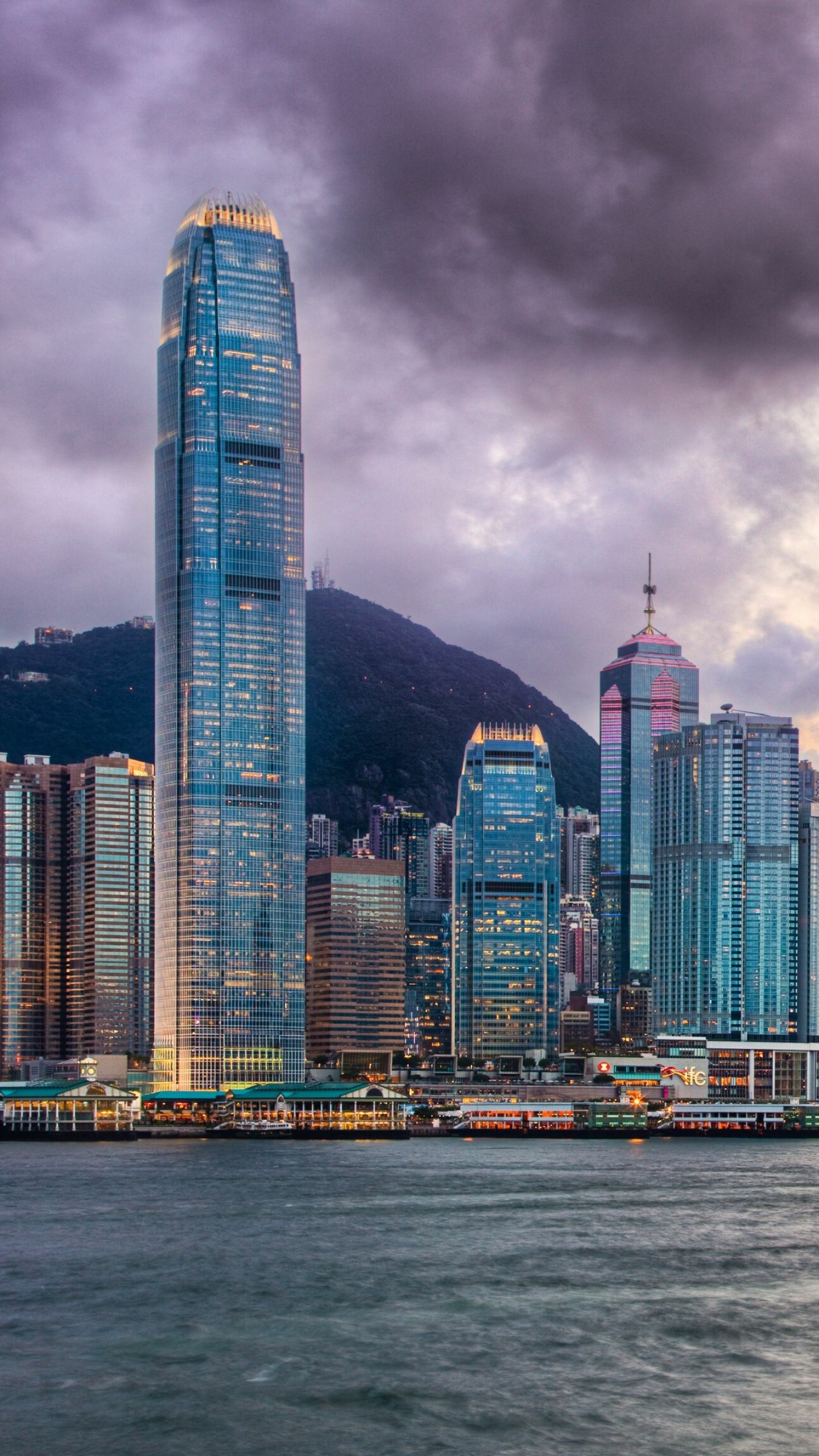 International Finance Centre, Hong Kong Wallpaper, 1440x2560 HD Phone