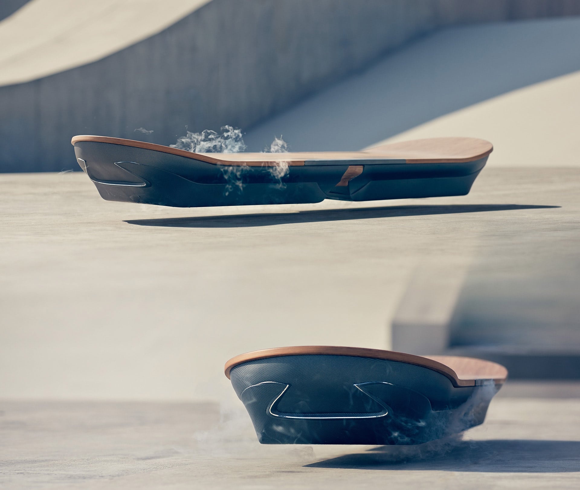 Lexus slide hoverboard, Permanently floating display, Crealev, Futuristic, 1920x1630 HD Desktop