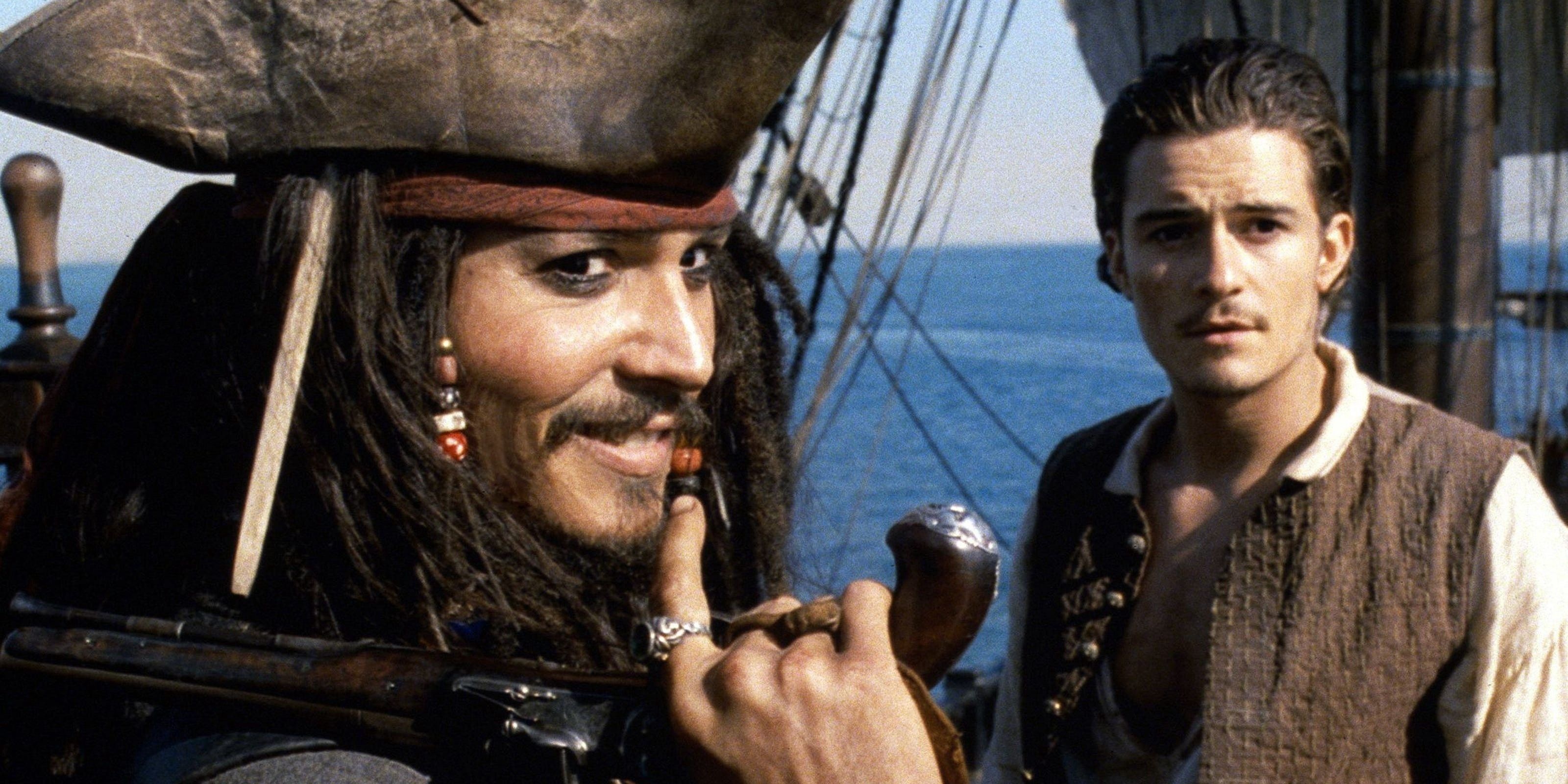 Will Turner, Jack Sparrow Wallpaper, 3200x1600 Dual Screen Desktop