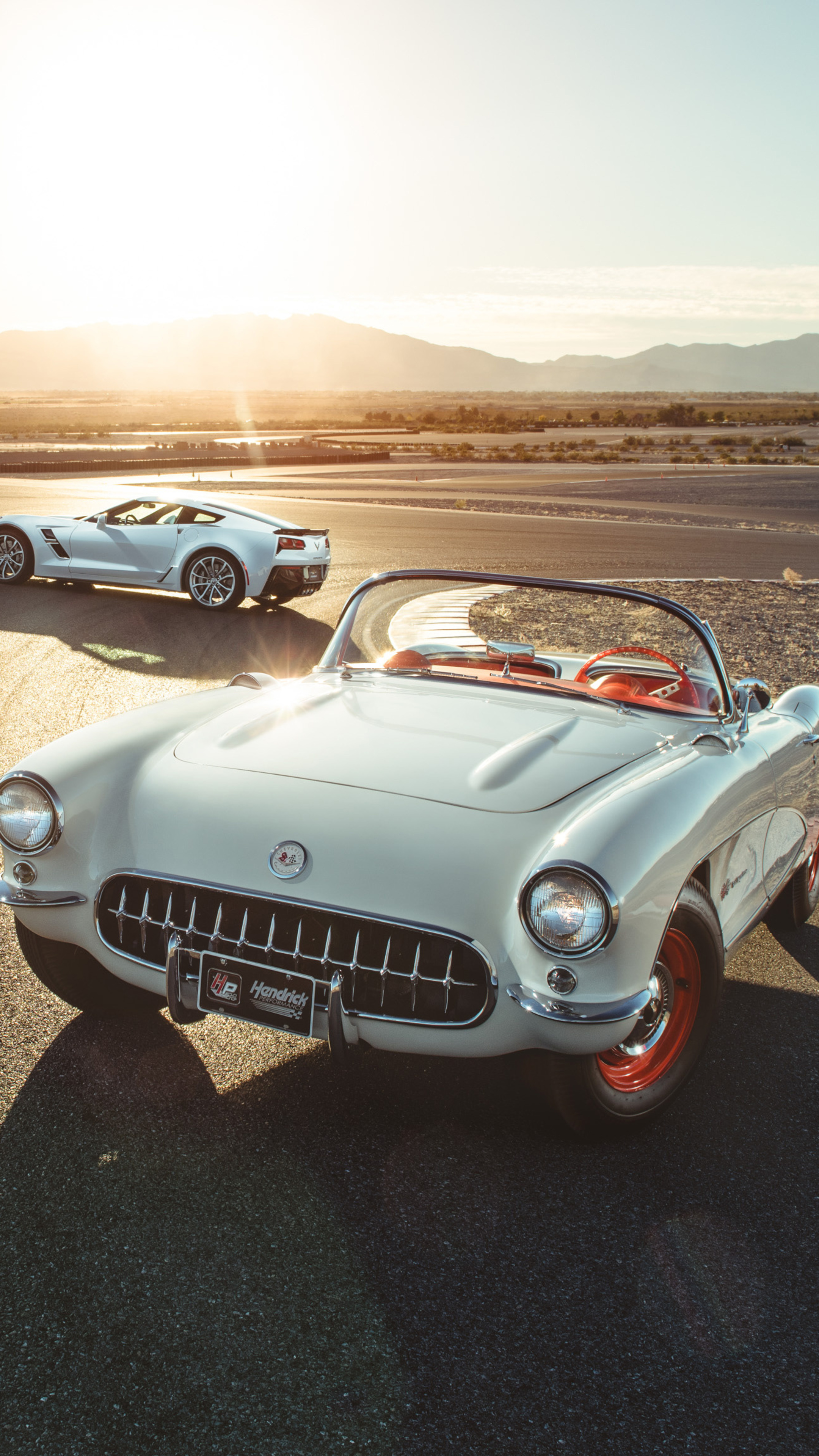 Corvette Convertible 1953, Corvette Wallpaper, 2160x3840 4K Phone