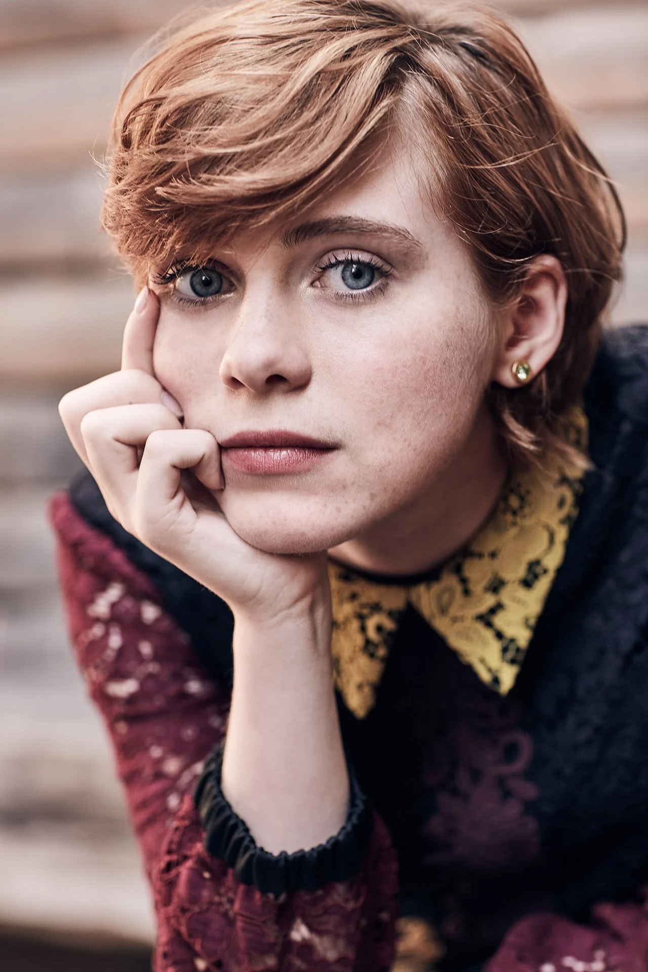 Vogue UK, Sophia Lillis Wallpaper, 1280x1920 HD Phone