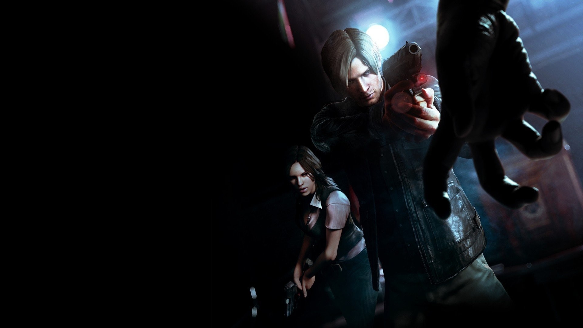 Leon S. Kennedy, Striking wallpaper, Zoey Tremblay, Gaming, 1920x1080 Full HD Desktop