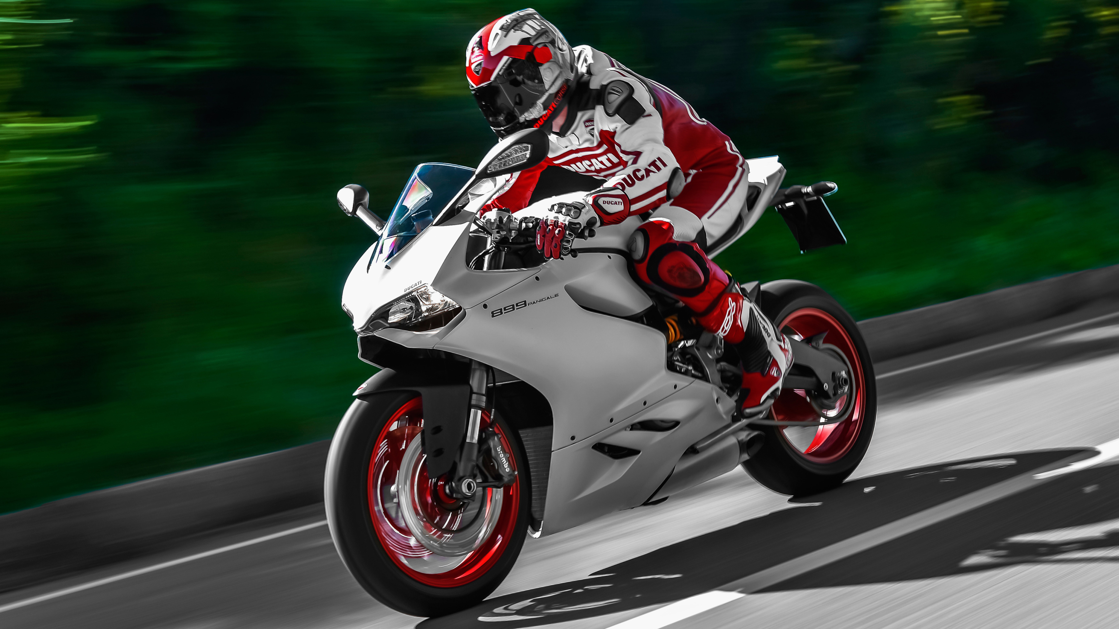 Ducati 899 Panigale, Superbikes Wallpaper, 3840x2160 4K Desktop