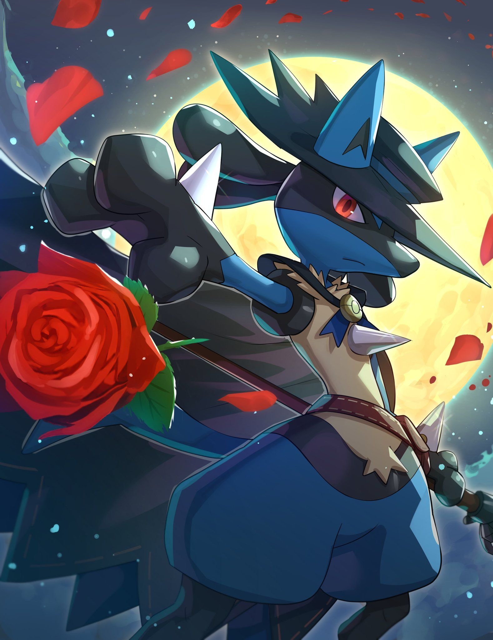 Riolu and Lucario, Pokemon images, Cool Pokemon, 1580x2050 HD Phone