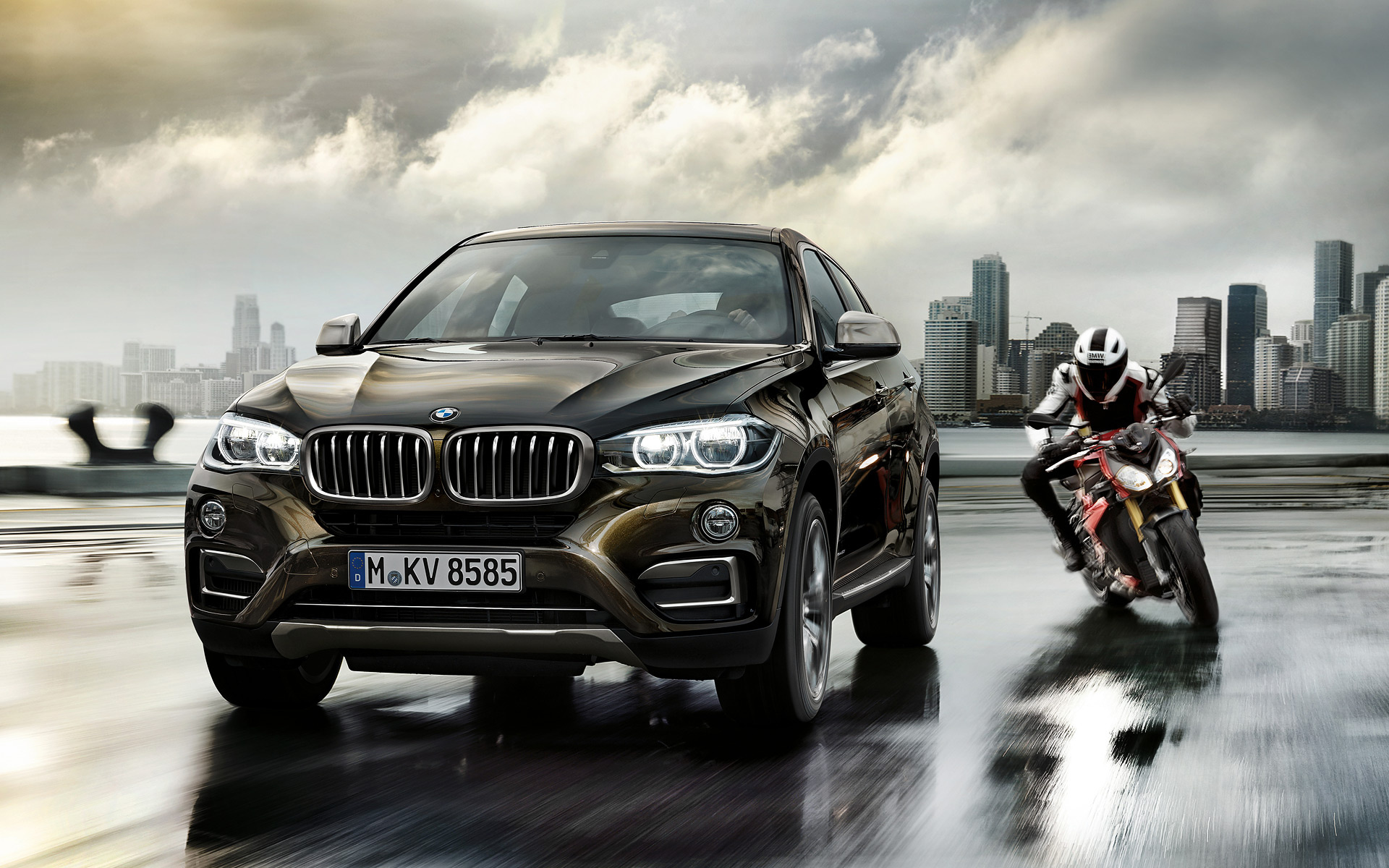 BMW X6, 2015, Download wallpapers, 1920x1200 HD Desktop