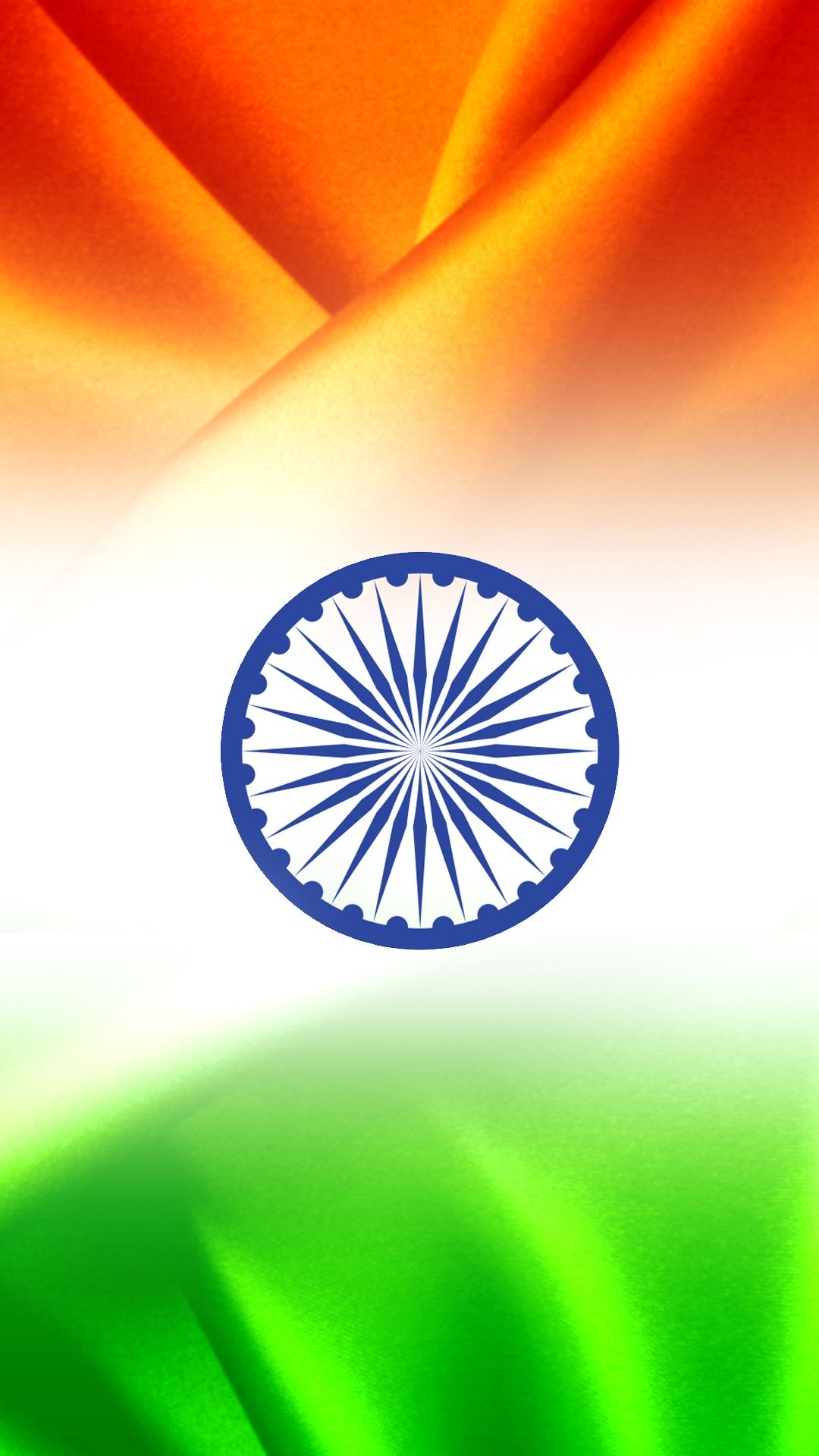 Flag of India, Tricolor wave, Patriot's pride, National unity, 1080x1920 Full HD Phone