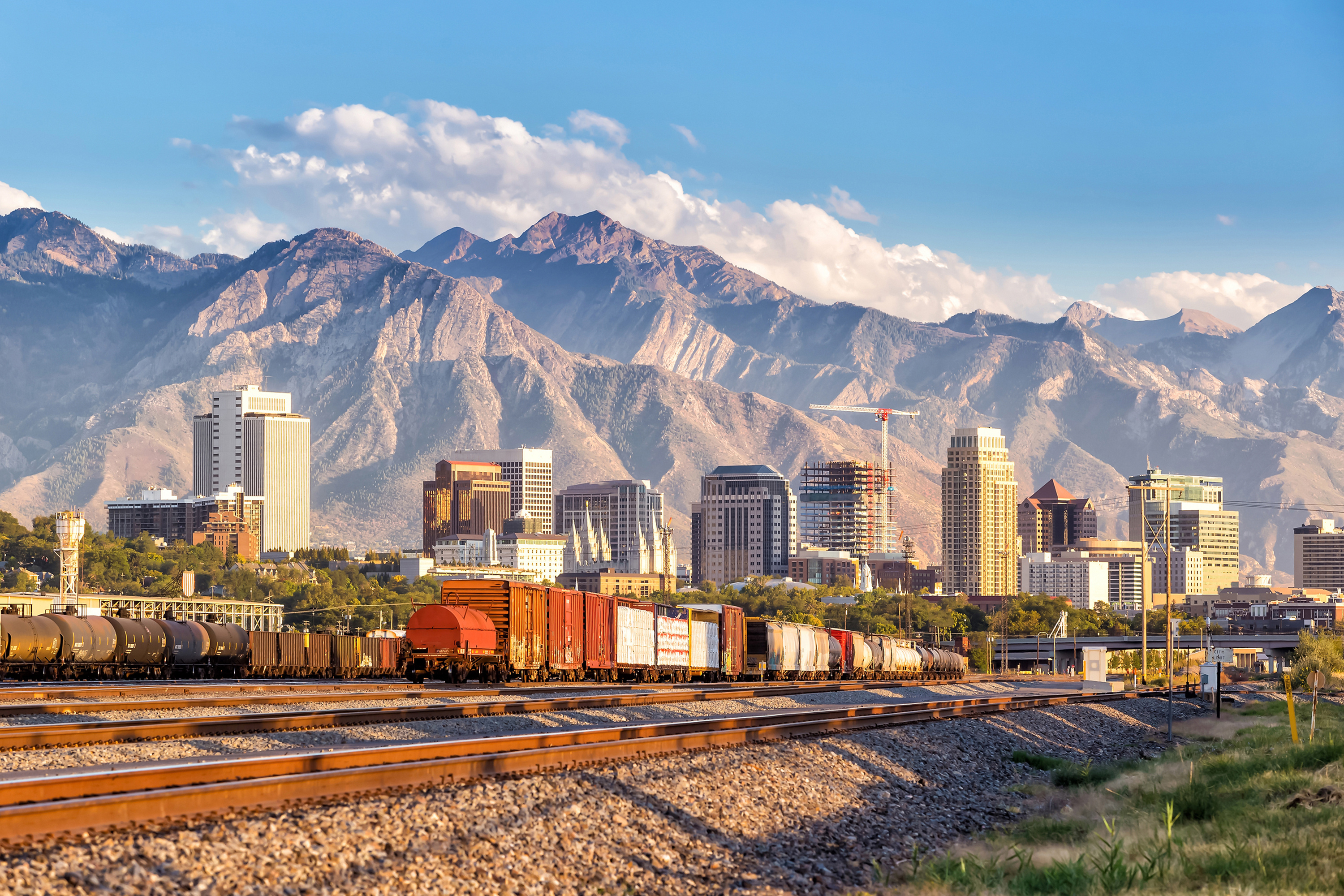 Salt Lake City skyline, Moving to Salt Lake City, 3000x2000 HD Desktop