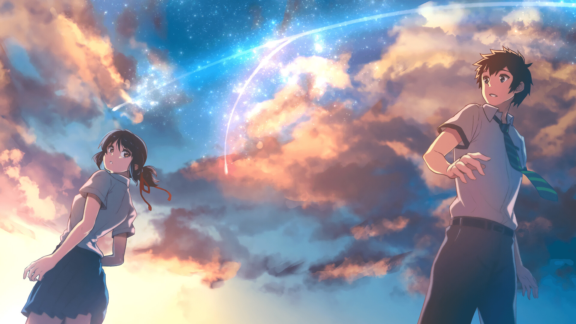 Your Name, Kimi no Na wa wallpapers, High resolution, 1920x1080 Full HD Desktop