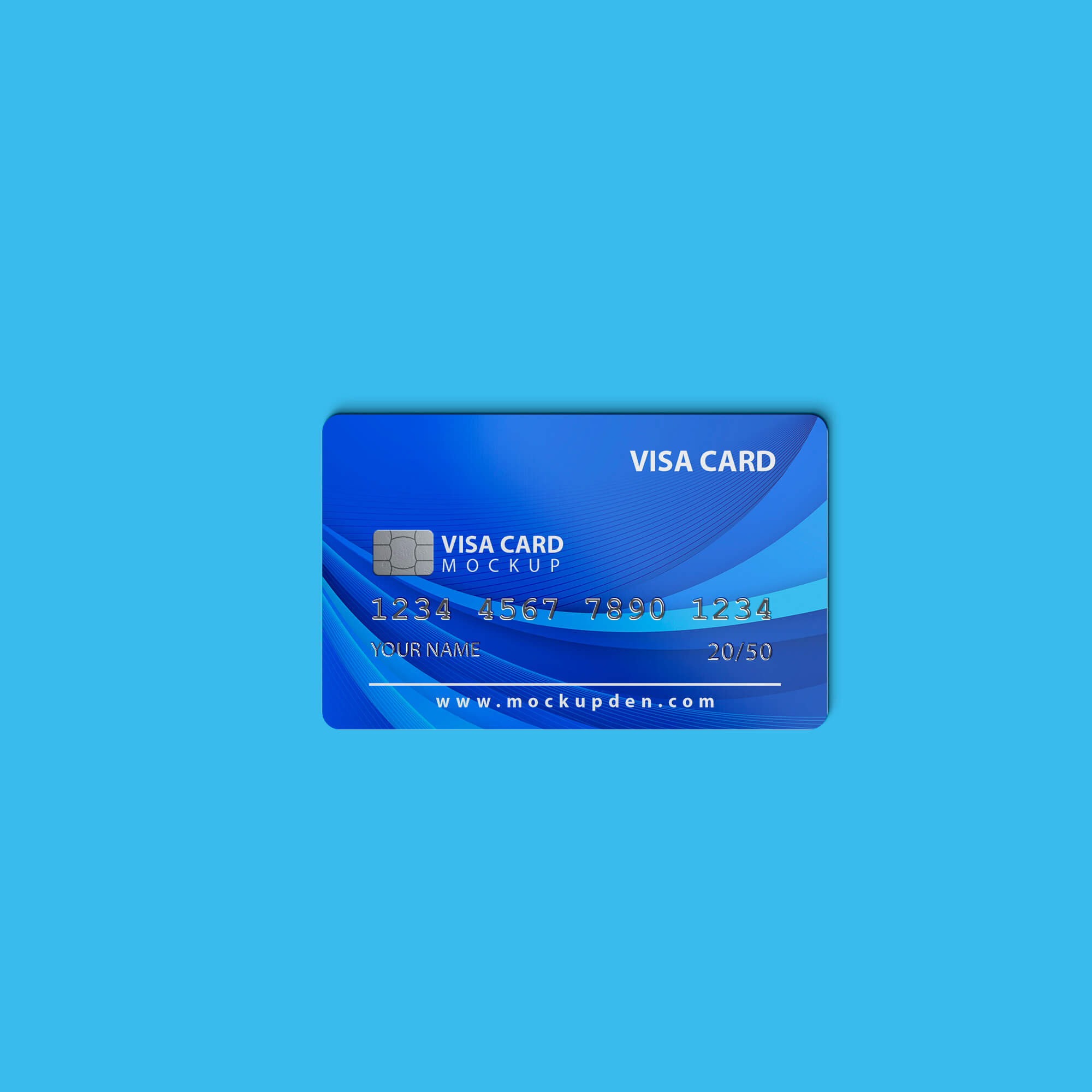 Free Visa card, Mockup PSD, Creative designs, Fabulous credit, 2000x2000 HD Phone