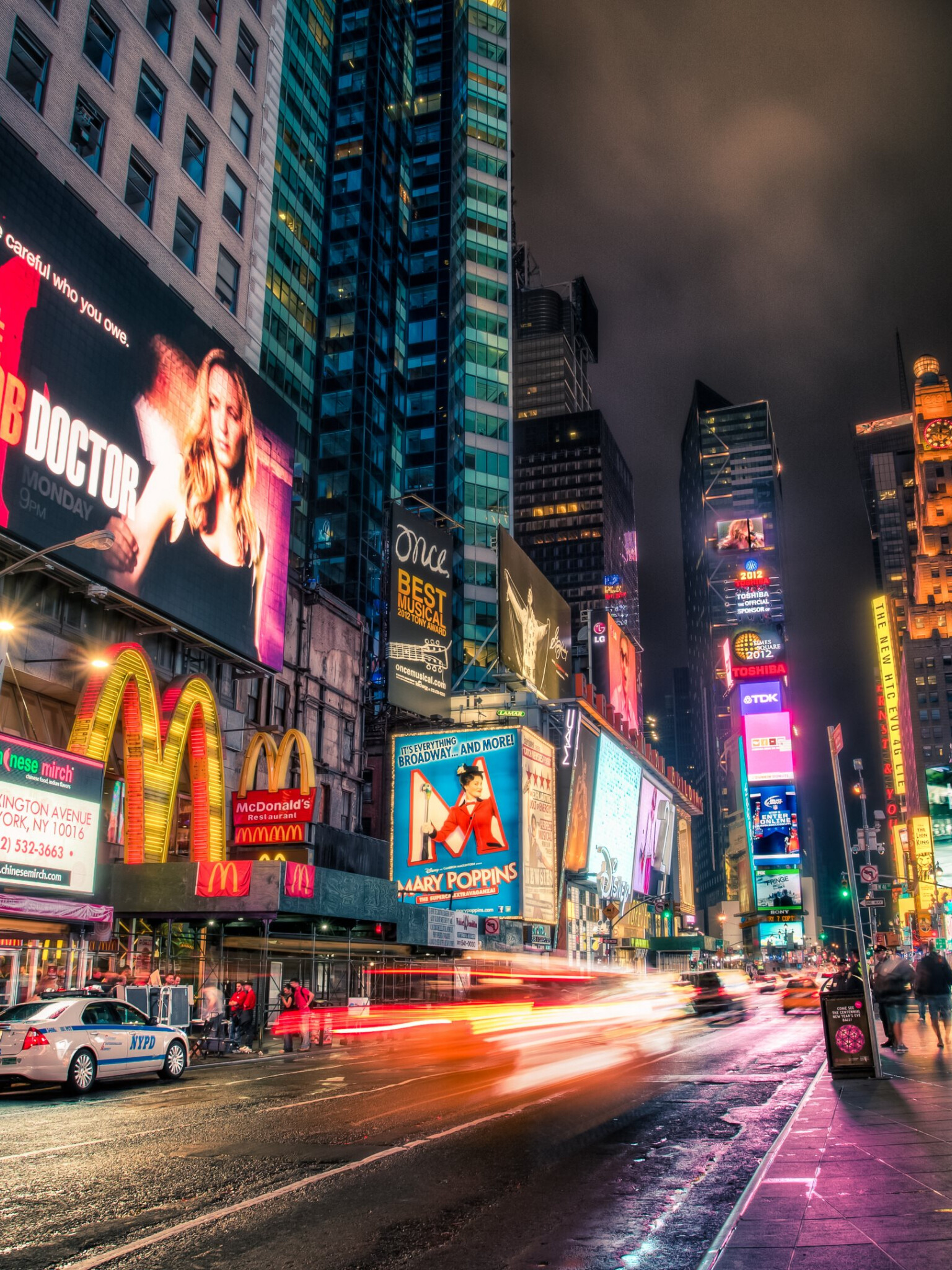 Times Square, United States Wallpaper, 1540x2050 HD Phone