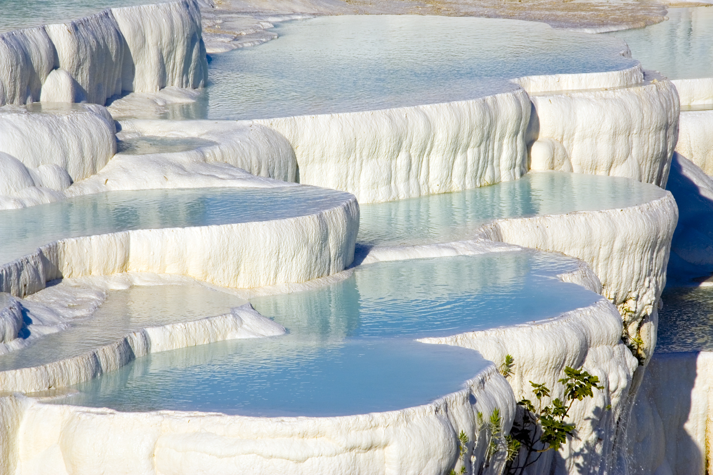 Pamukkale Turkey Travels, Cotton Castle Terraces, 2360x1580 HD Desktop