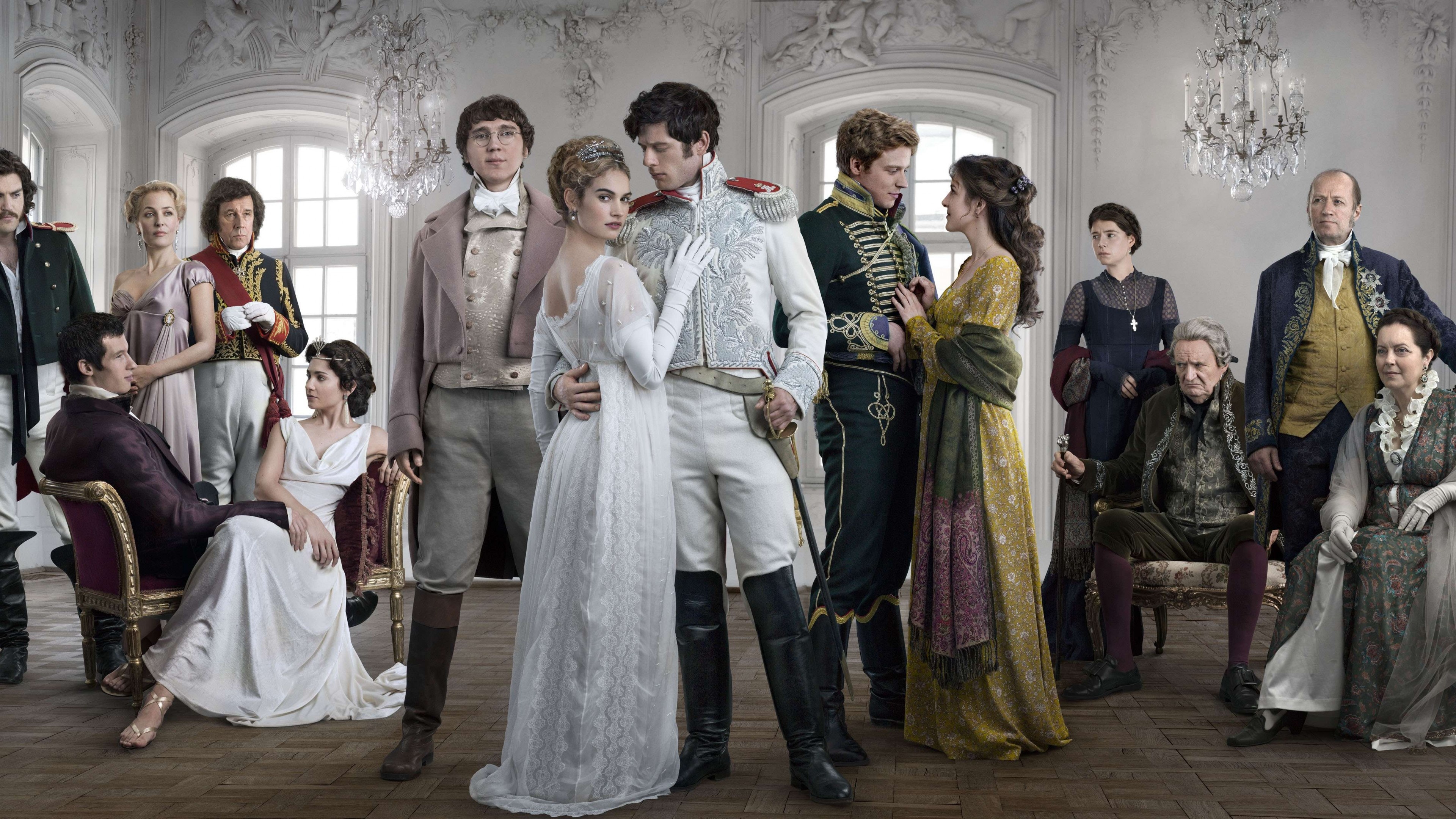 War and Peace, BBC, James Norton, movies, 3840x2160 4K Desktop