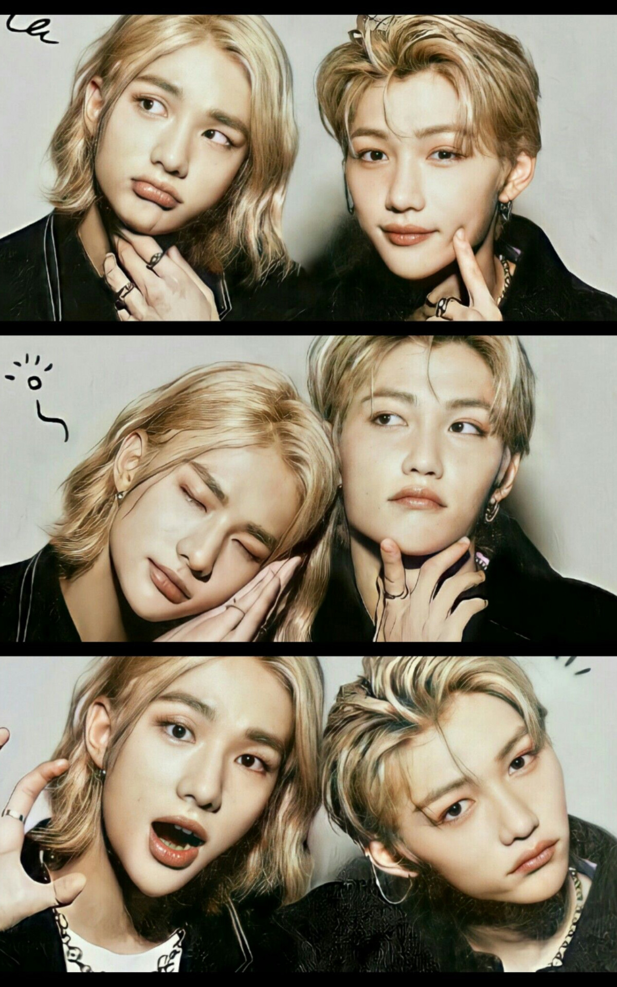 Hyunlix and Felix, Stray Kids Wallpaper, 1200x1920 HD Phone