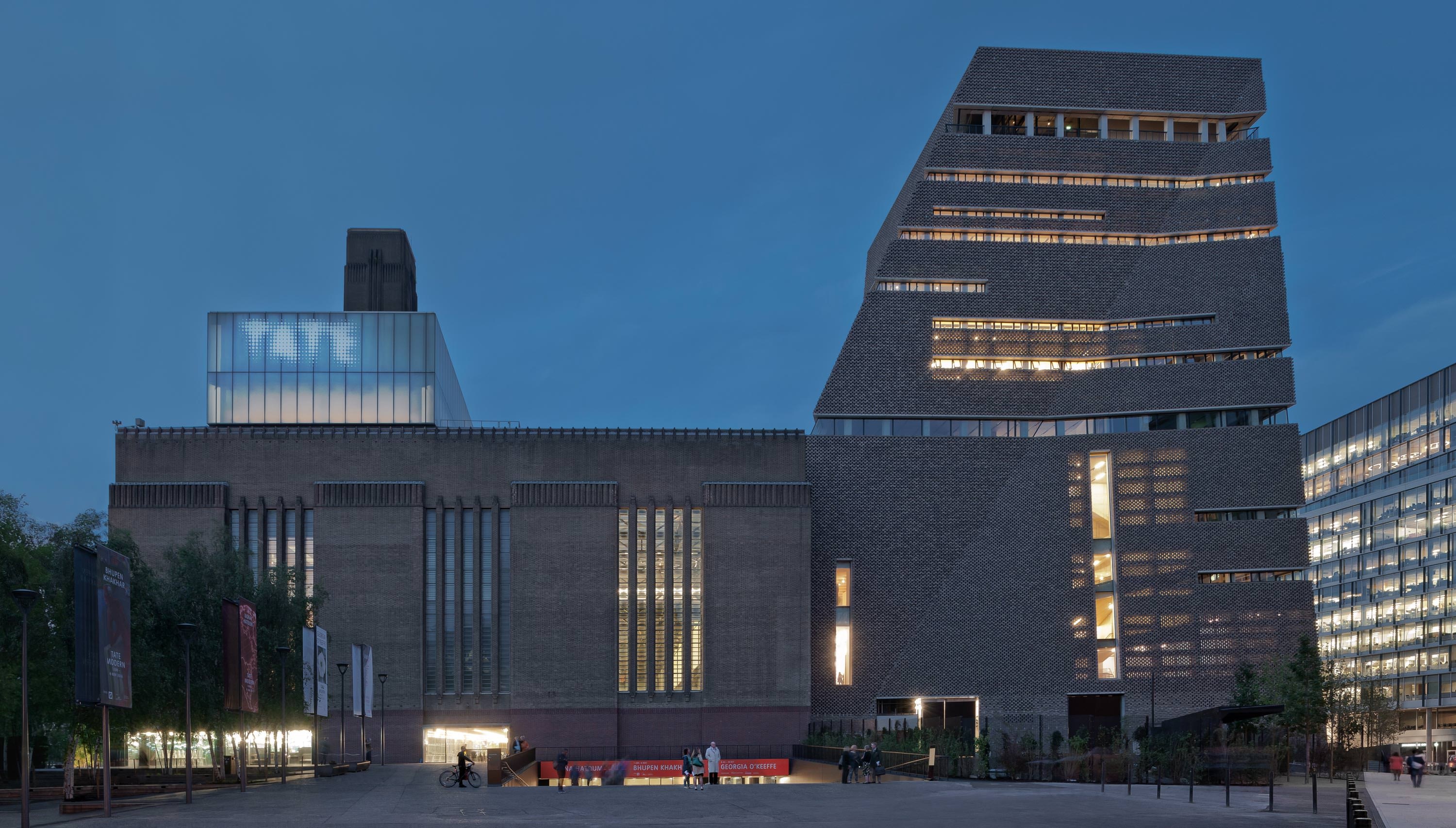 Tate Modern, Herzog & de Meuron, Contemporary art, 3000x1710 HD Desktop