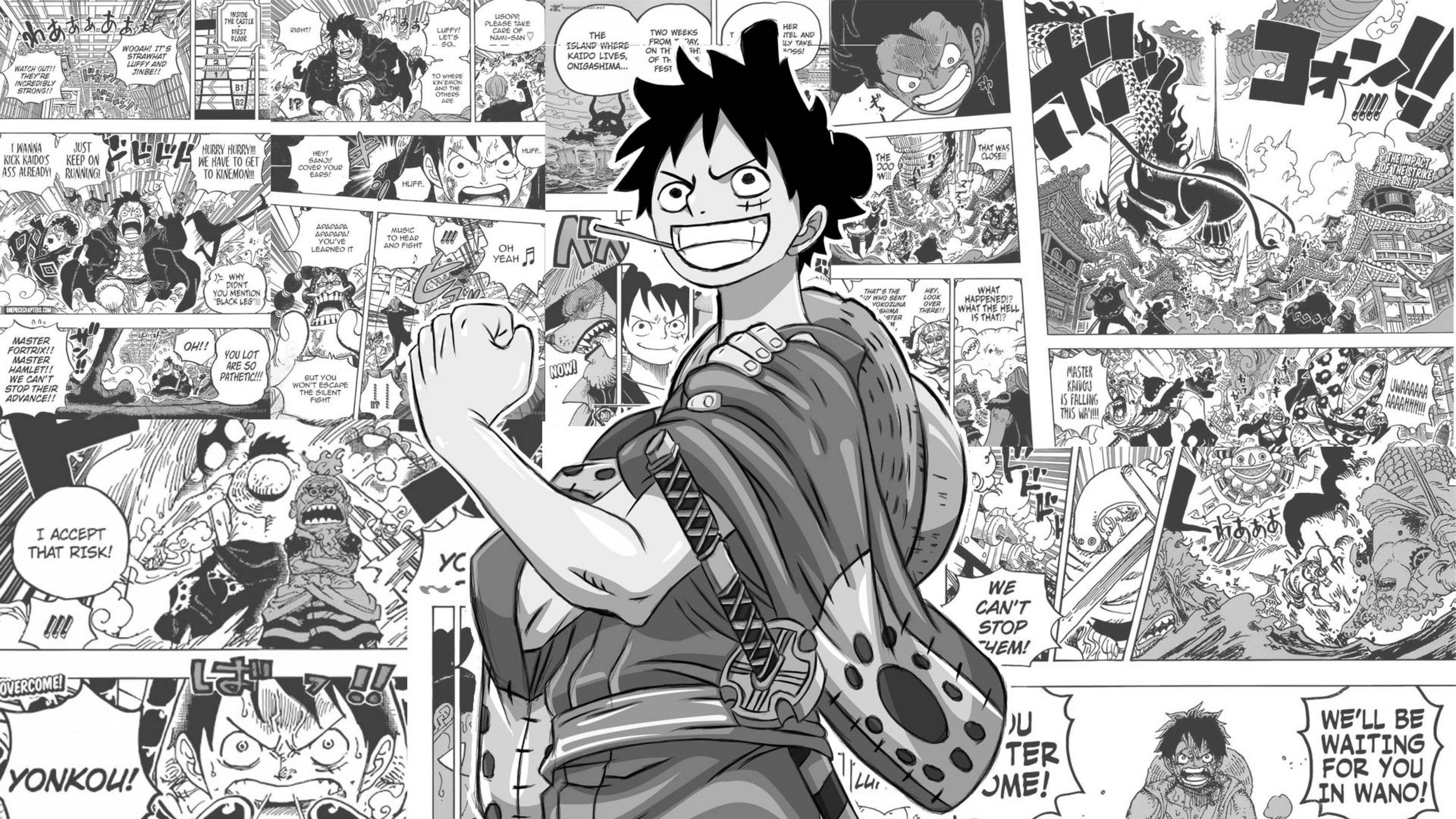 Monkey D. Luffy, Manga Wallpaper, 3080x1730 HD Desktop