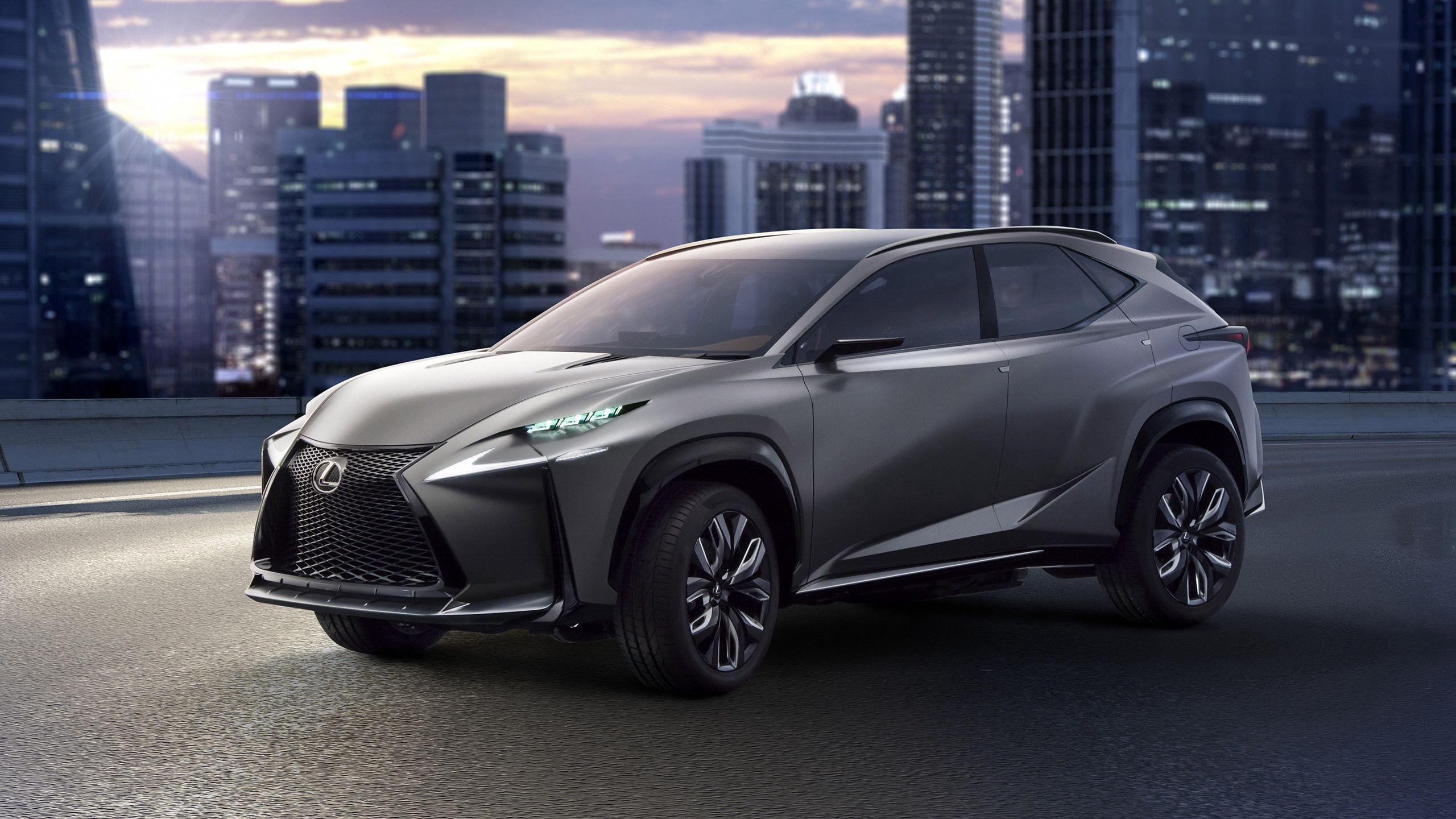 Lexus NX, Hybrid vehicle, Luxury SUV, Modern design, 2560x1440 HD Desktop