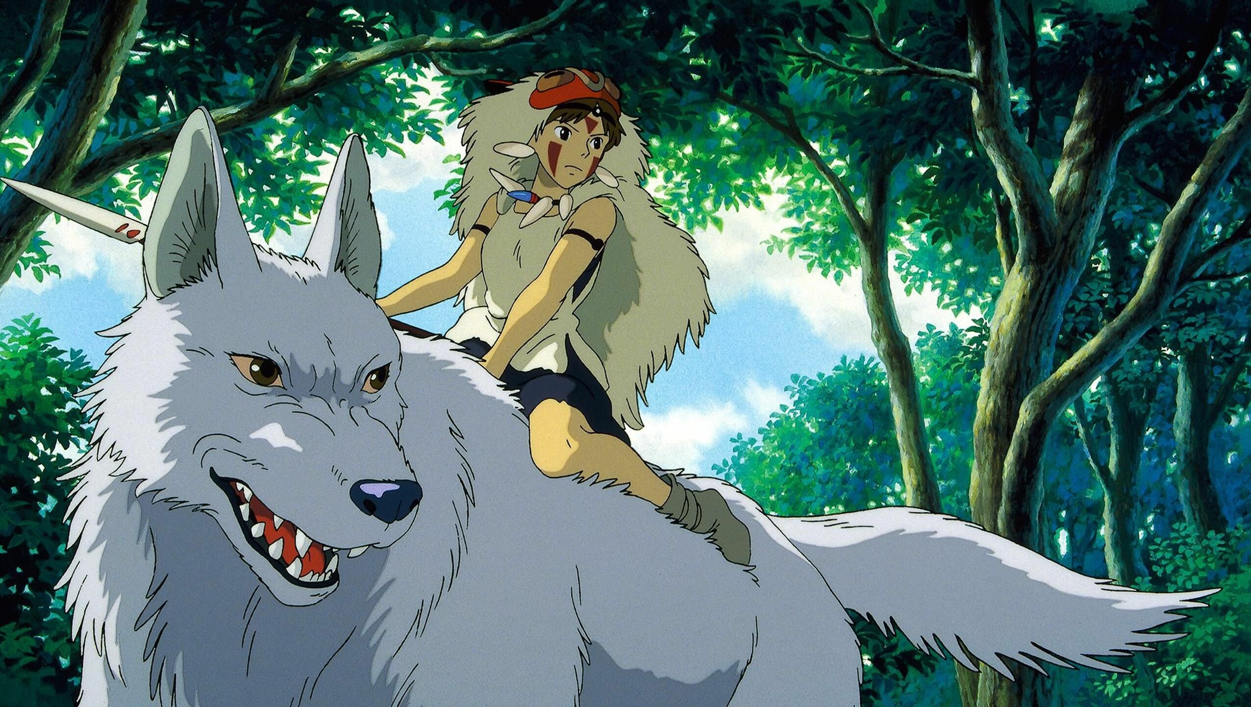 Princess Mononoke, Desktop wallpaper, 4K best, 2560x1450 HD Desktop