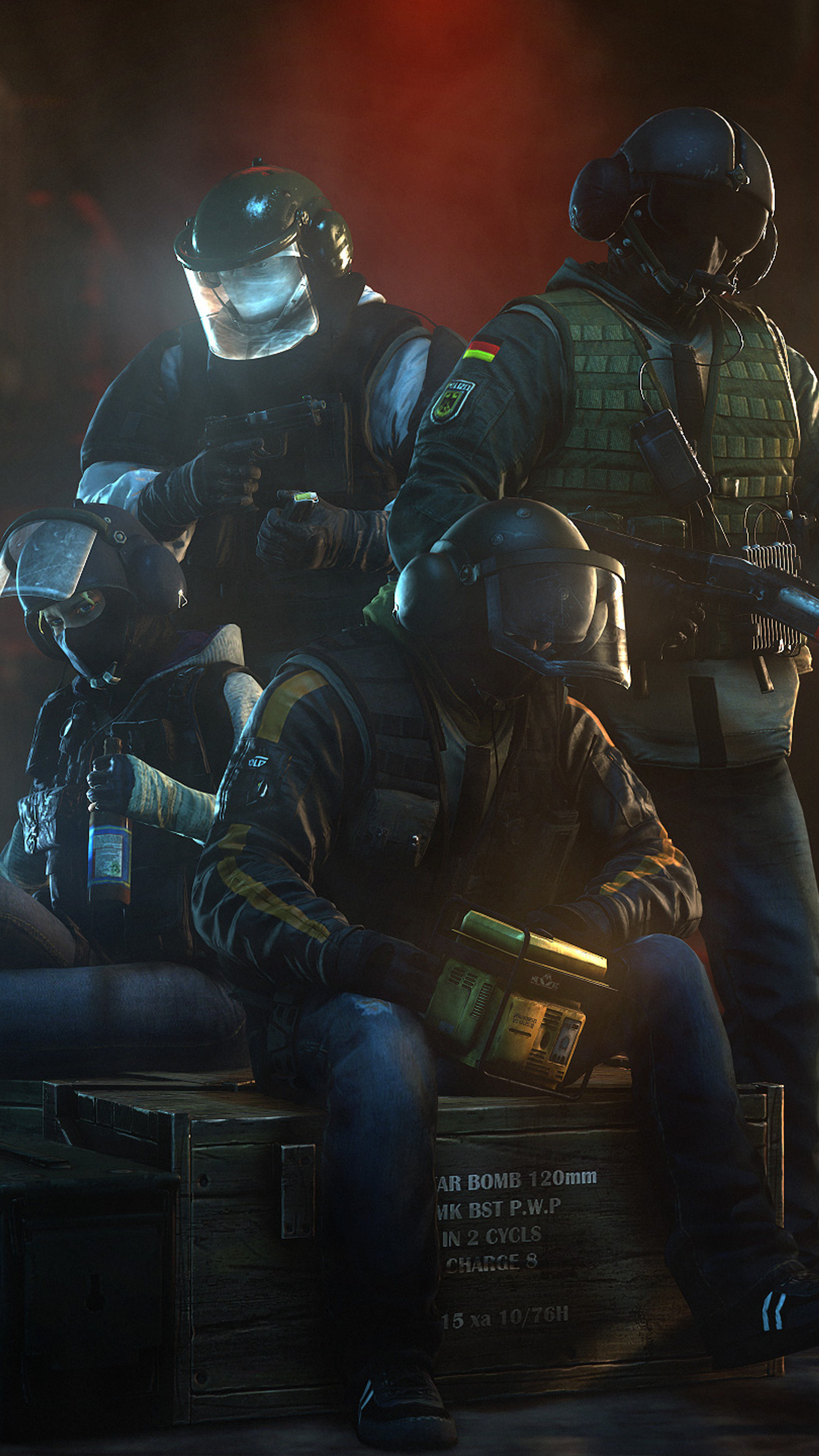 Tom Clancy, Rainbow Six Siege, Sony Xperia X, 4k, 2160x3840 4K Phone