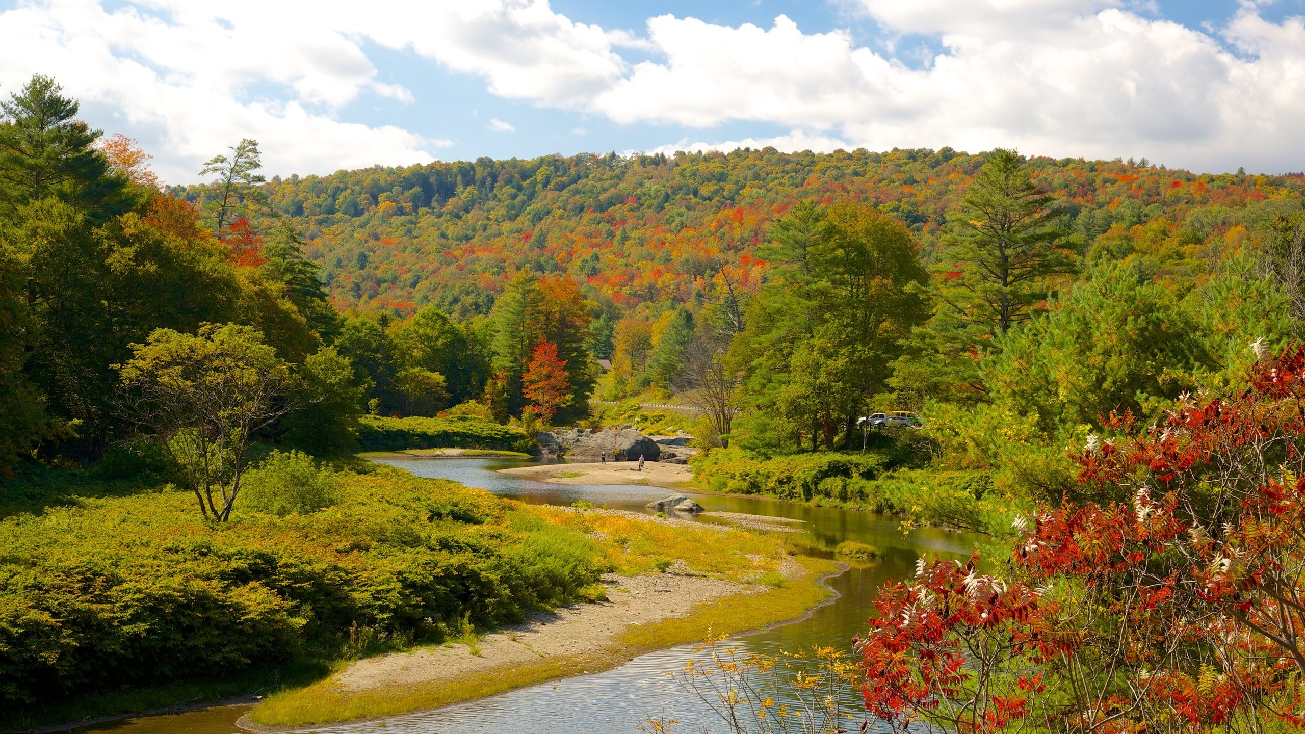 Jeffersonville, Vermont, Vacation rentals, Charming houses, Scenic beauty, 2560x1440 HD Desktop