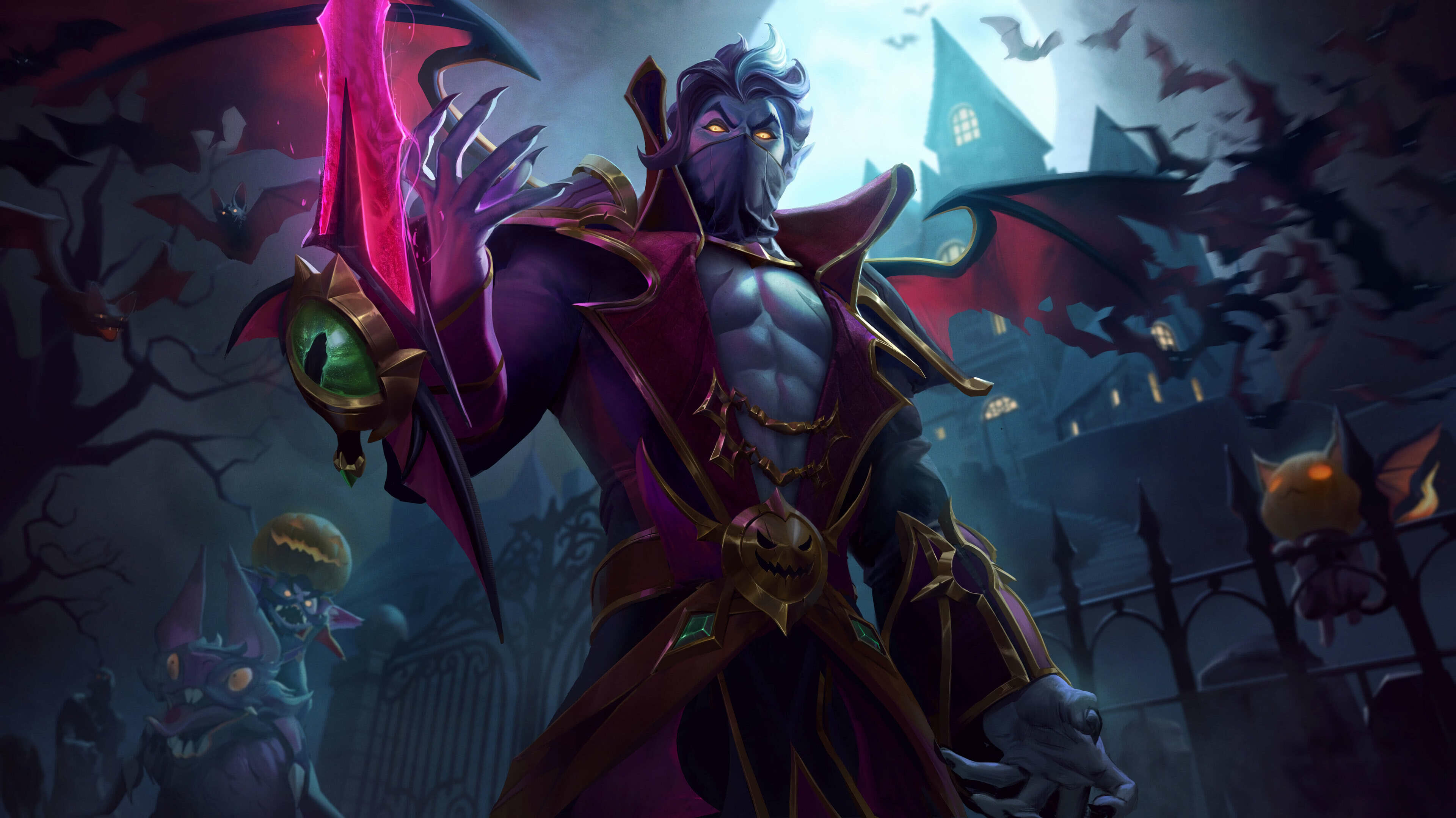 Count Kassadin, League of Legends Wallpaper, 3840x2160 4K Desktop