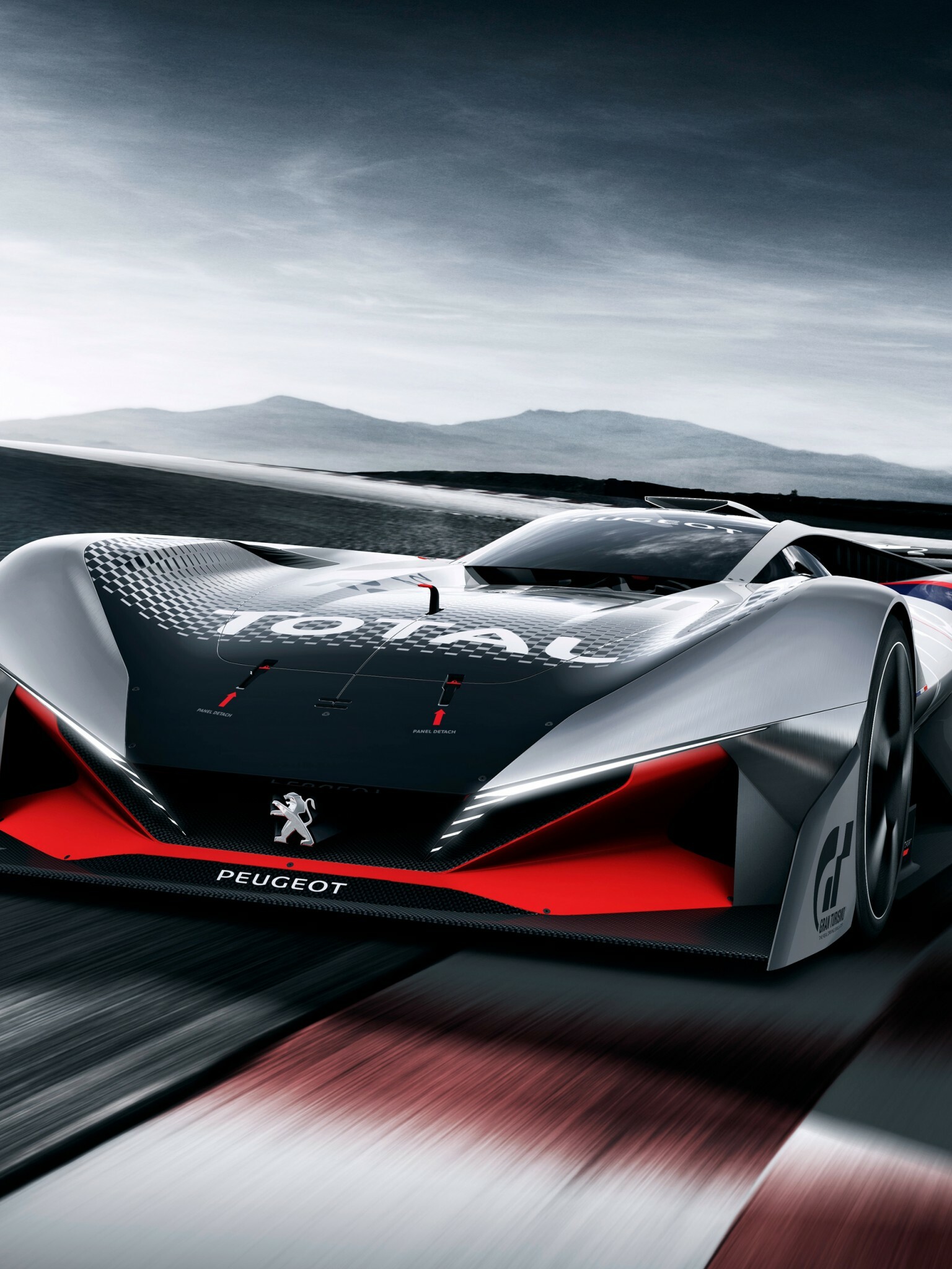 Peugeot Gran Turismo, Desktop and mobile wallpaper, Theme for car enthusiasts, High-resolution image, 1540x2050 HD Phone