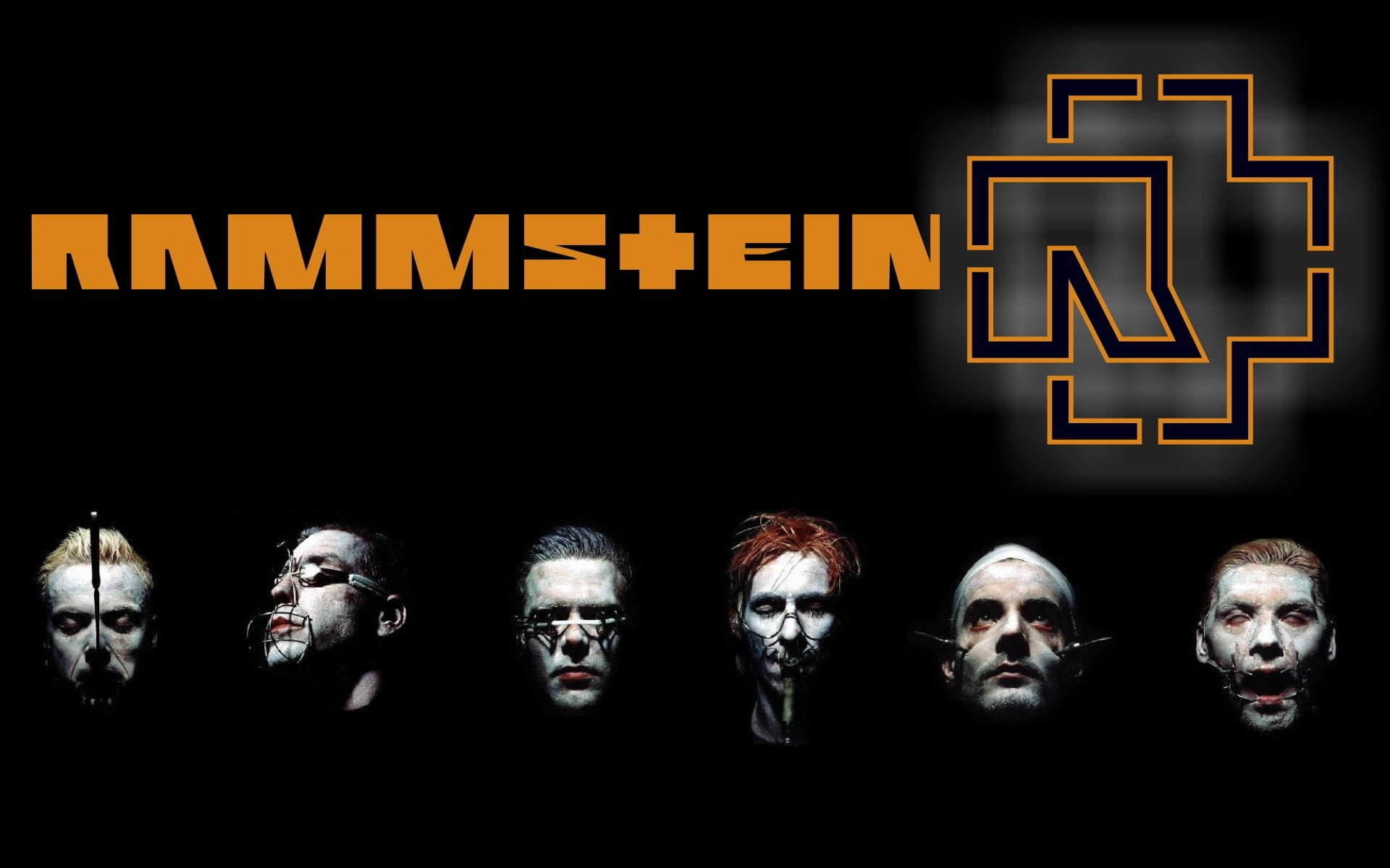 Rammstein, Band illustration, Musical artistry, HD wallpaper, 1920x1200 HD Desktop