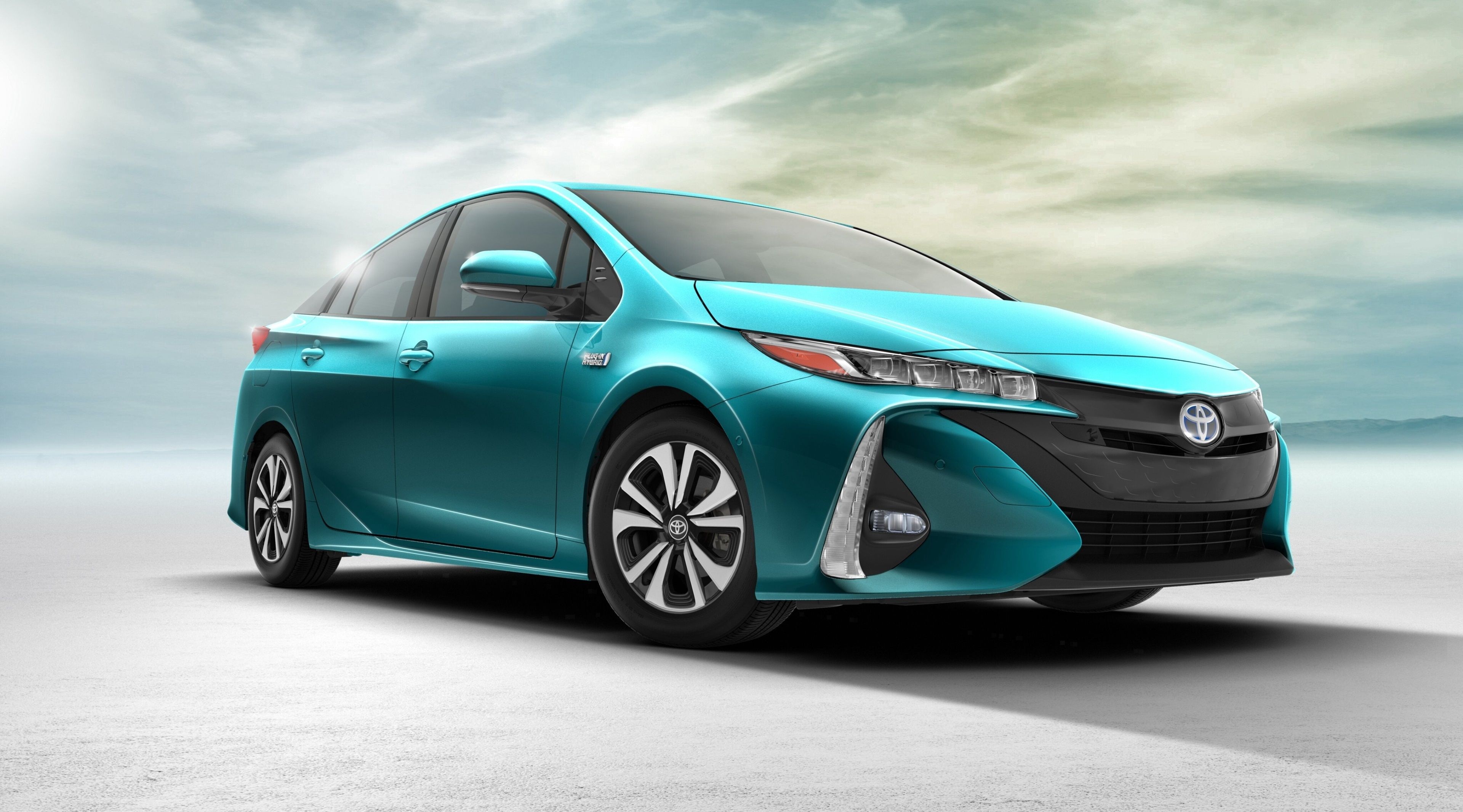 PHV Side View, Toyota Prius Prime Wallpaper, 3840x2140 HD Desktop