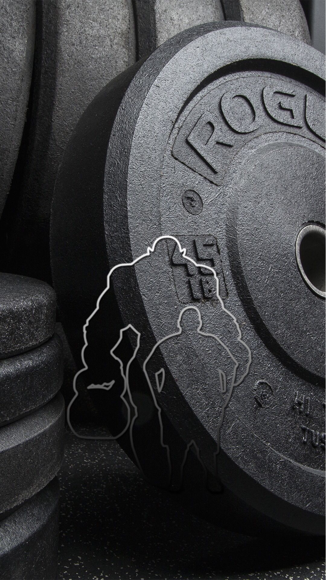 Weight plates, Gym Motivation Wallpaper, 1080x1920 Full HD Phone