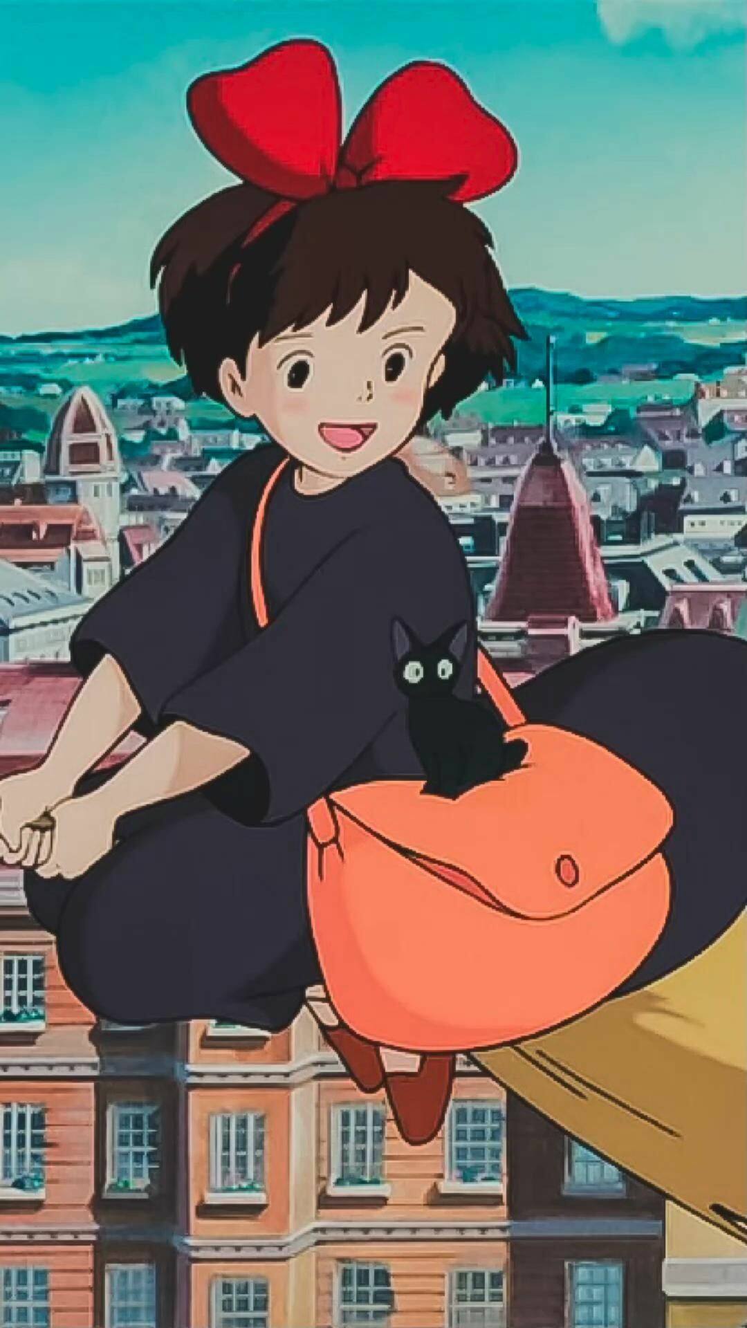 Kiki's Delivery Service, Anime wallpaper, Stunning visuals, Artistic masterpiece, 1080x1920 Full HD Phone