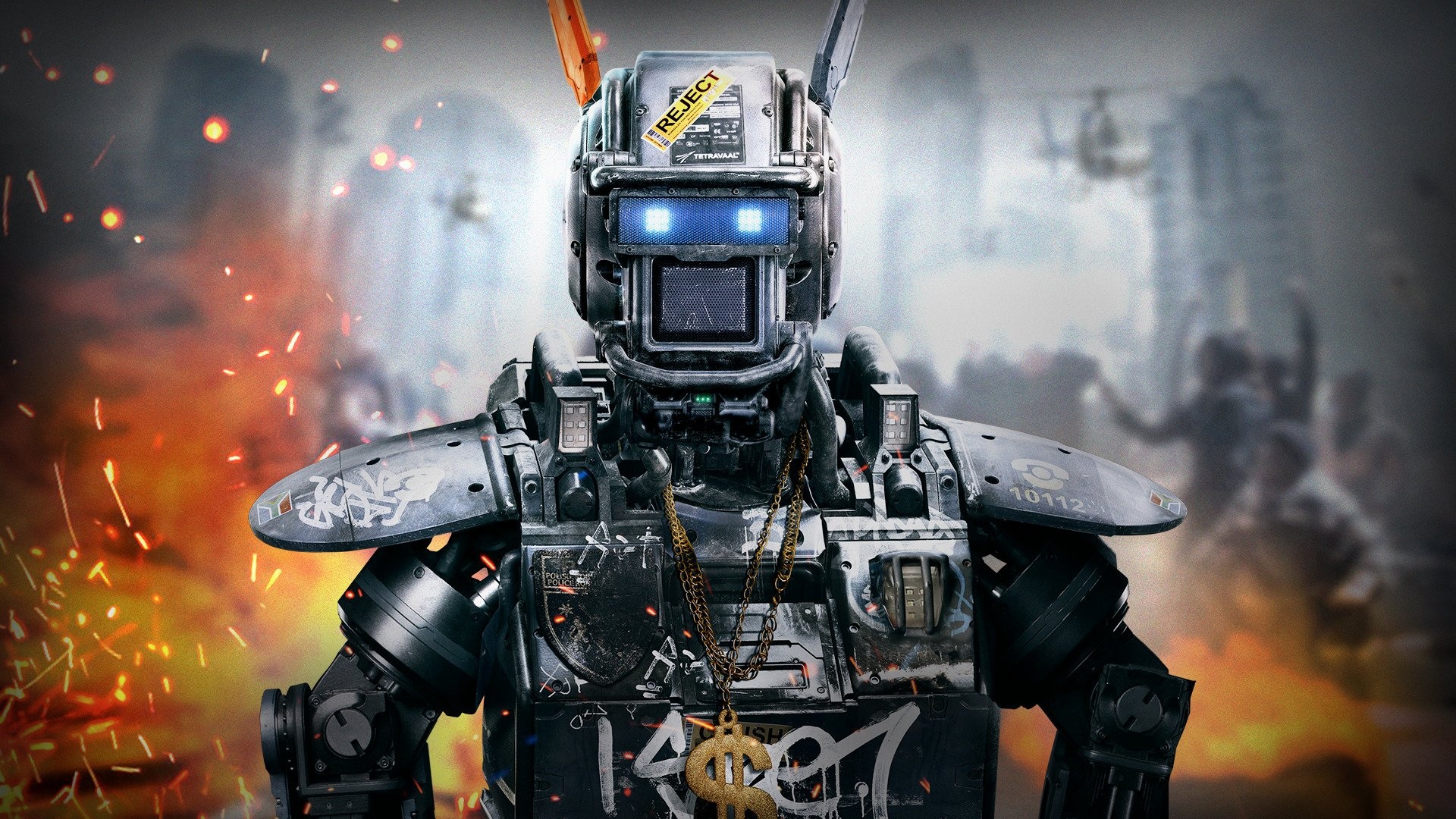 Chappie movie, HD wallpaper, AI consciousness, 1920x1080 Full HD Desktop