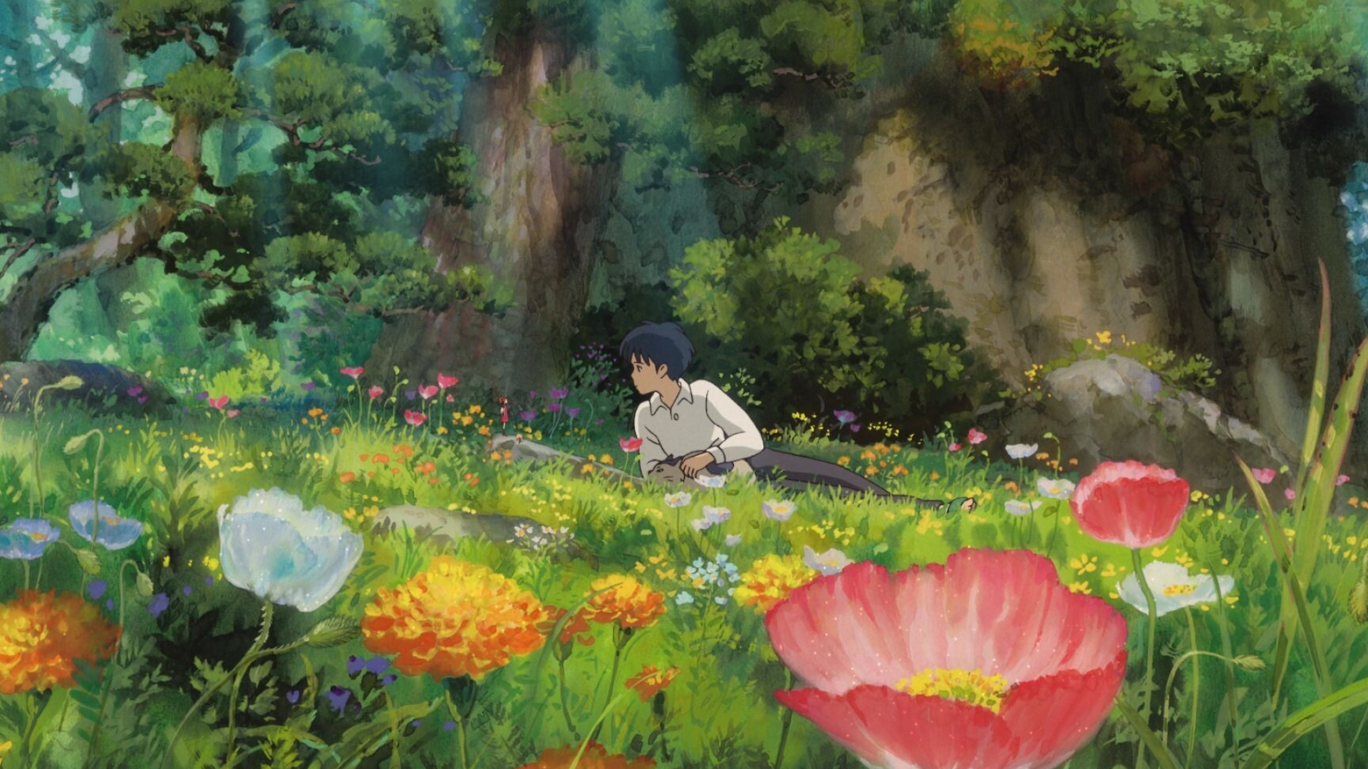 Studio Ghibli, Anime masterpiece, Aesthetic wallpapers, Enchanting visuals, 1920x1080 Full HD Desktop